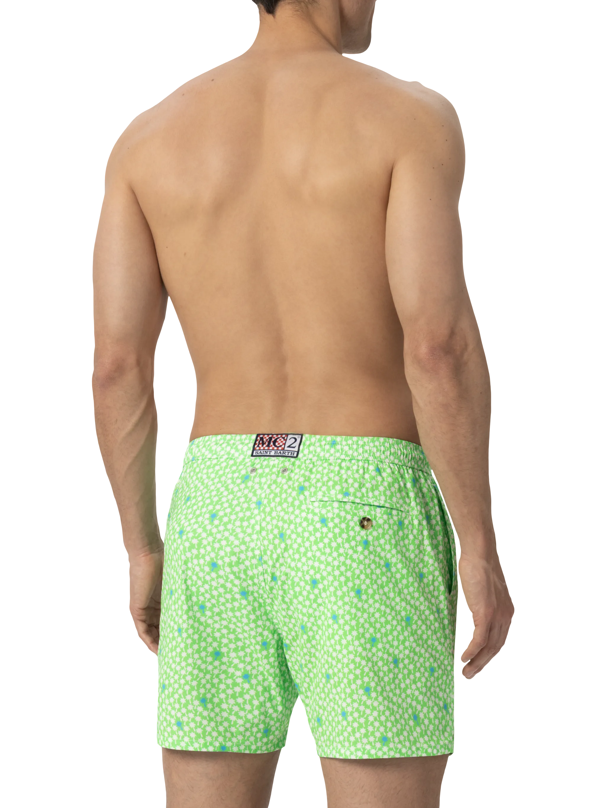 Costume mare Comfort Light con stampa palme - Image 4