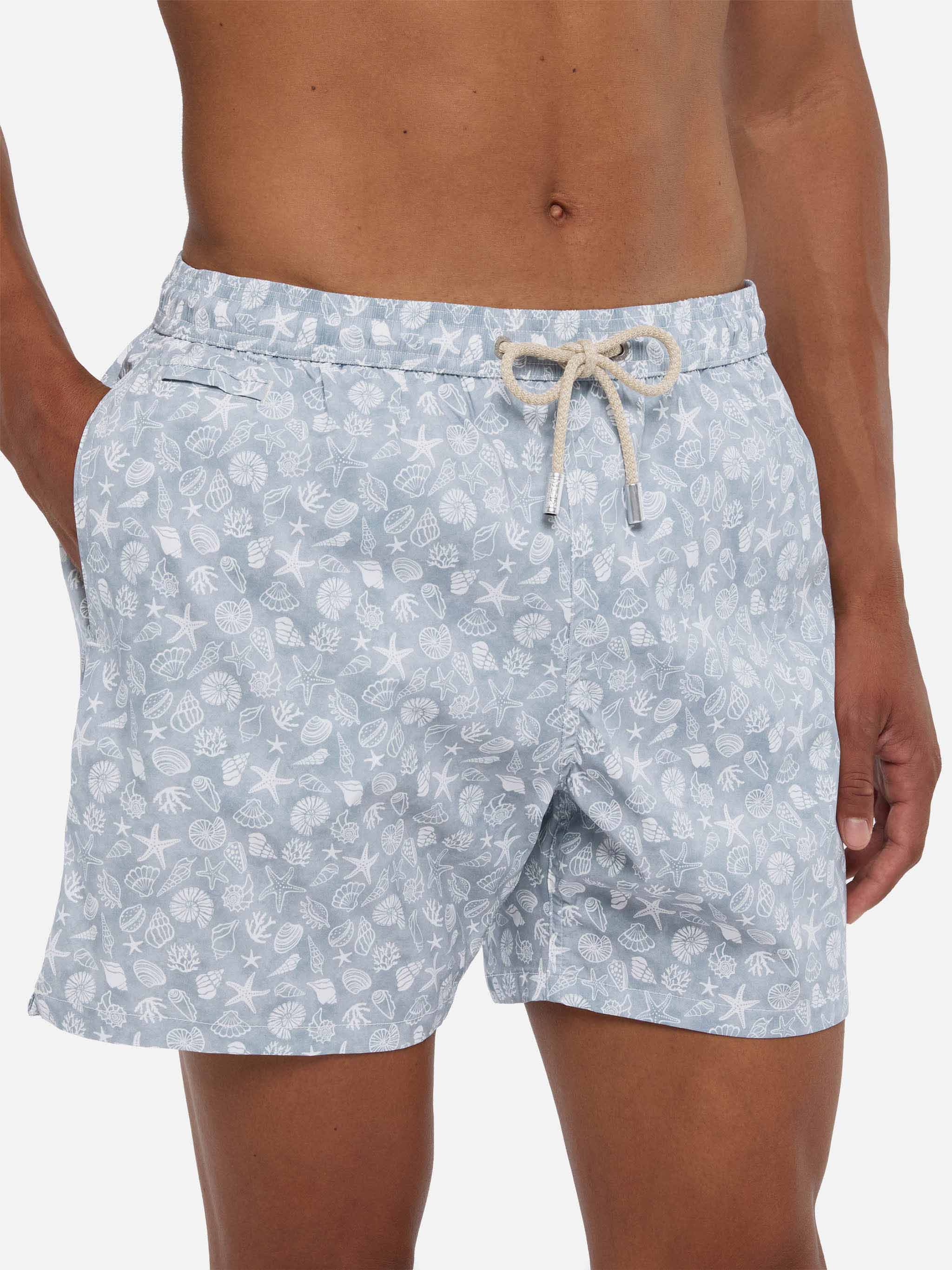 Costume mare Comfort Light con stampa conchiglie - Image 4