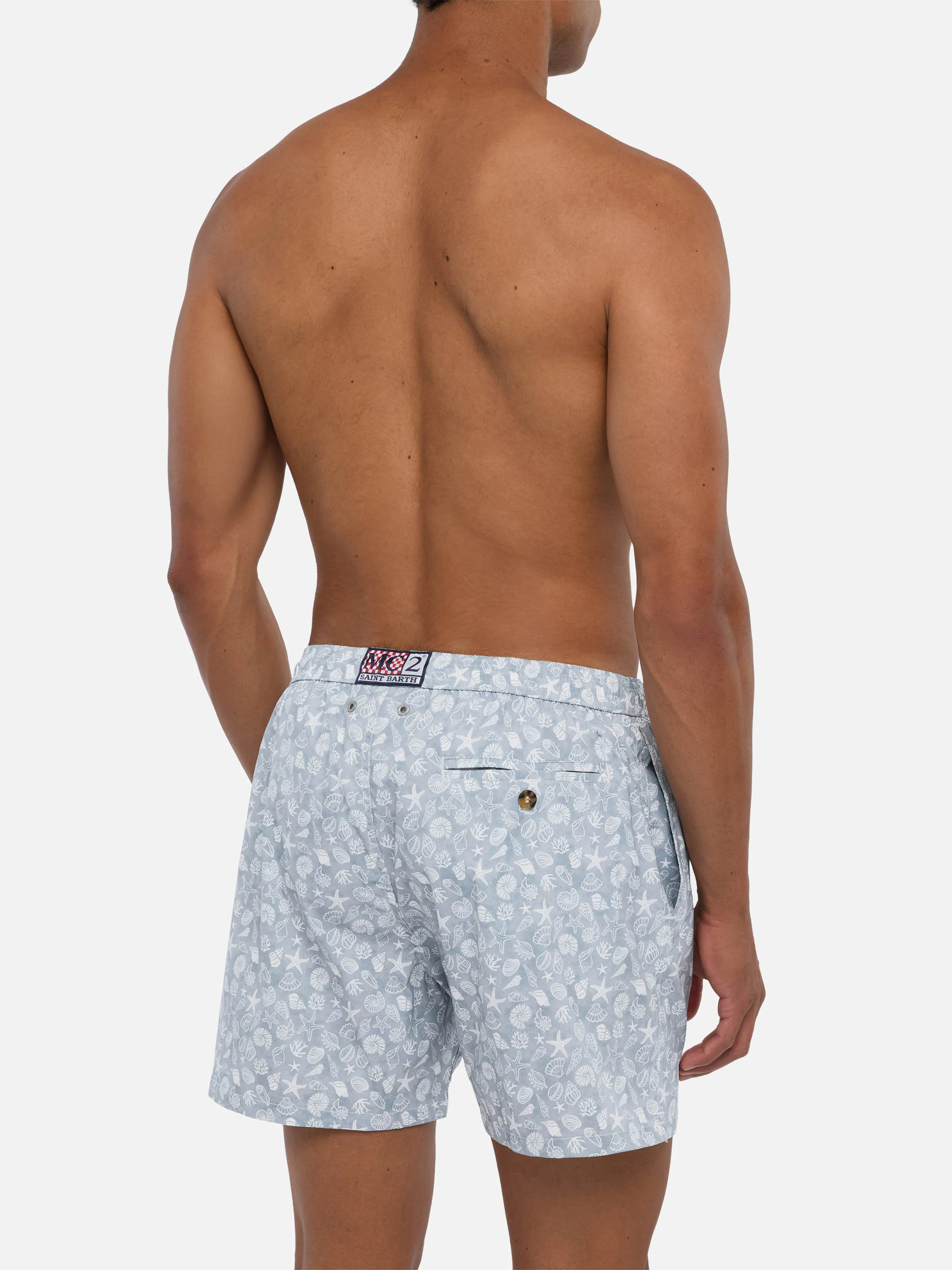 Costume mare Comfort Light con stampa conchiglie - Image 5