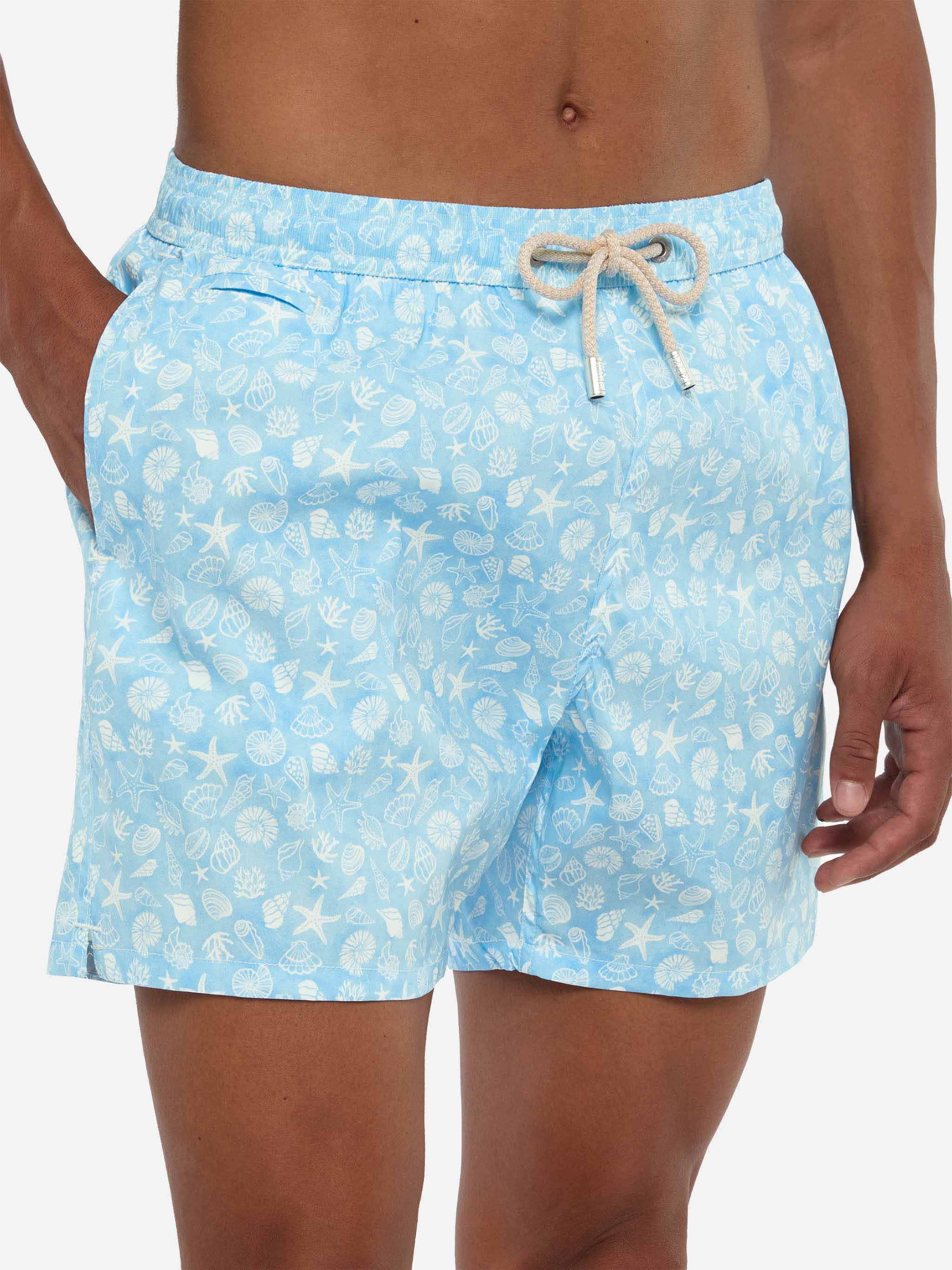 Costume mare Comfort Light con stampa conchiglie - Image 4