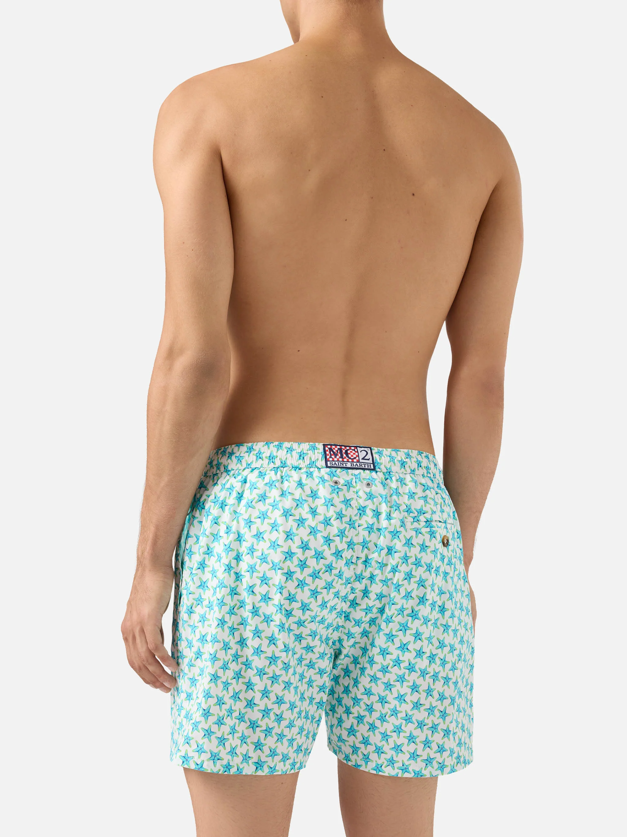 Costume mare Comfort Light con stampa stelle marine - Image 4