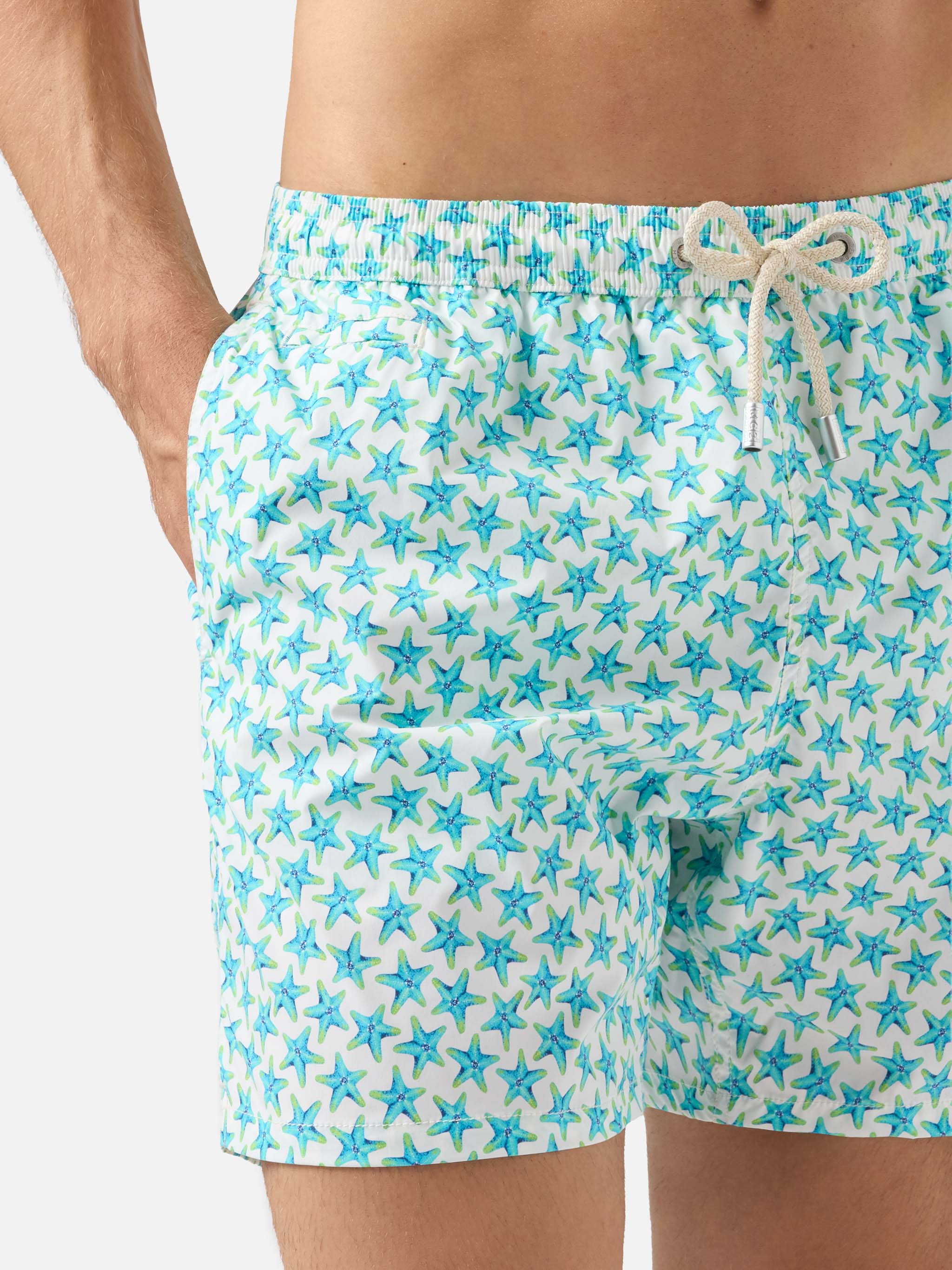 Costume mare Comfort Light con stampa stelle marine - Image 5