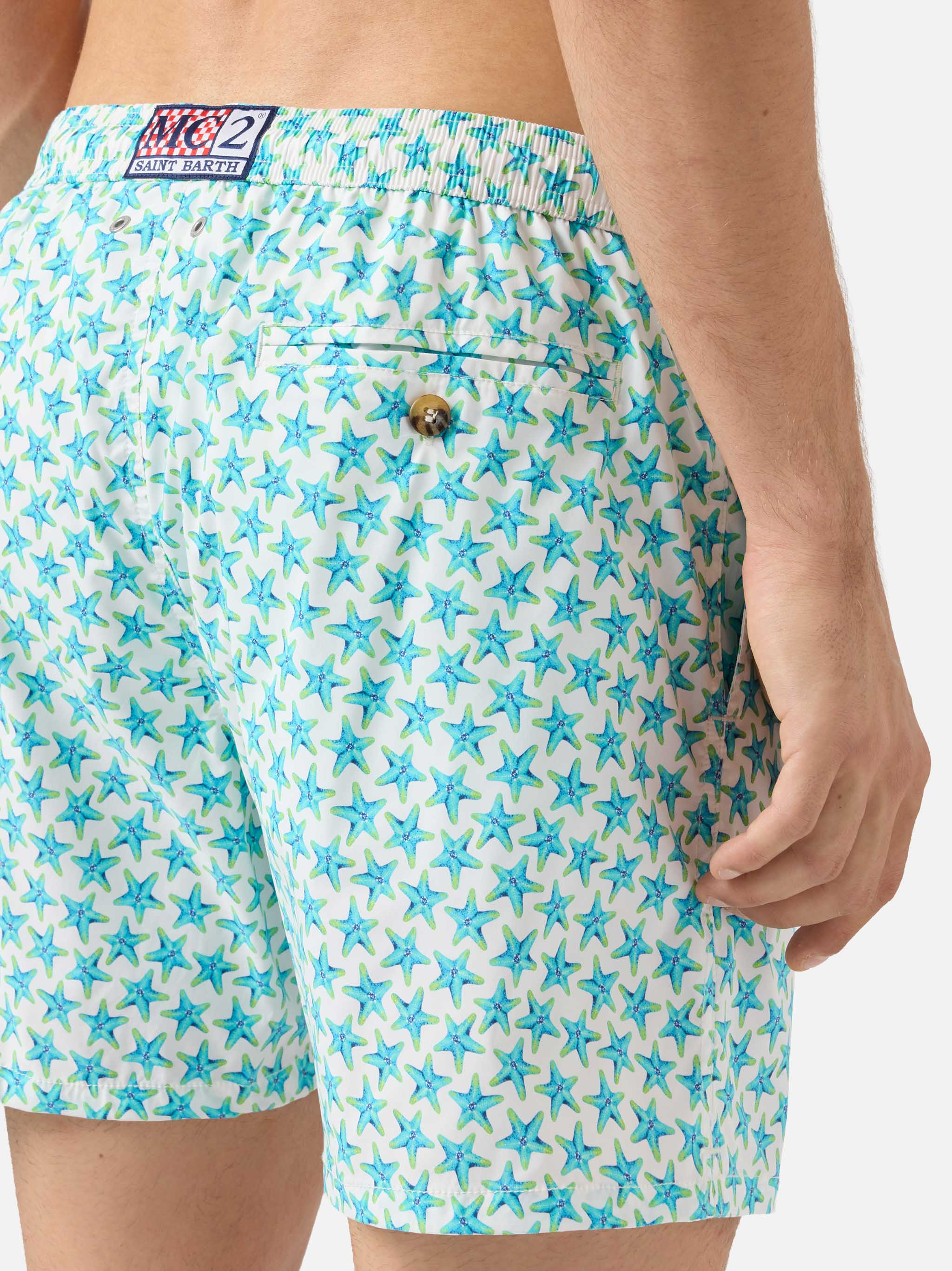 Costume mare Comfort Light con stampa stelle marine - Image 6