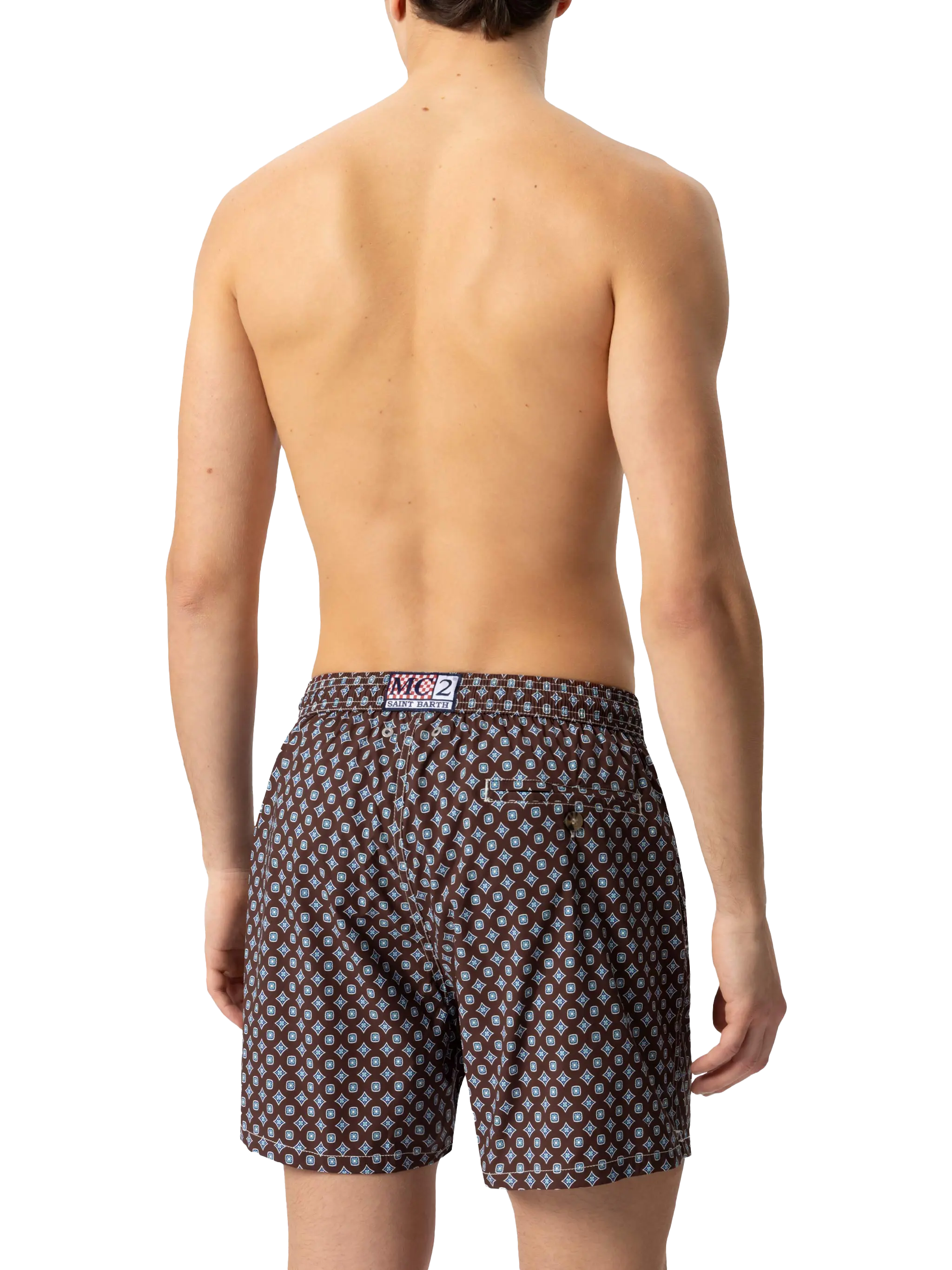 Costume mare Comfort Light con stampa cravatta - Image 7