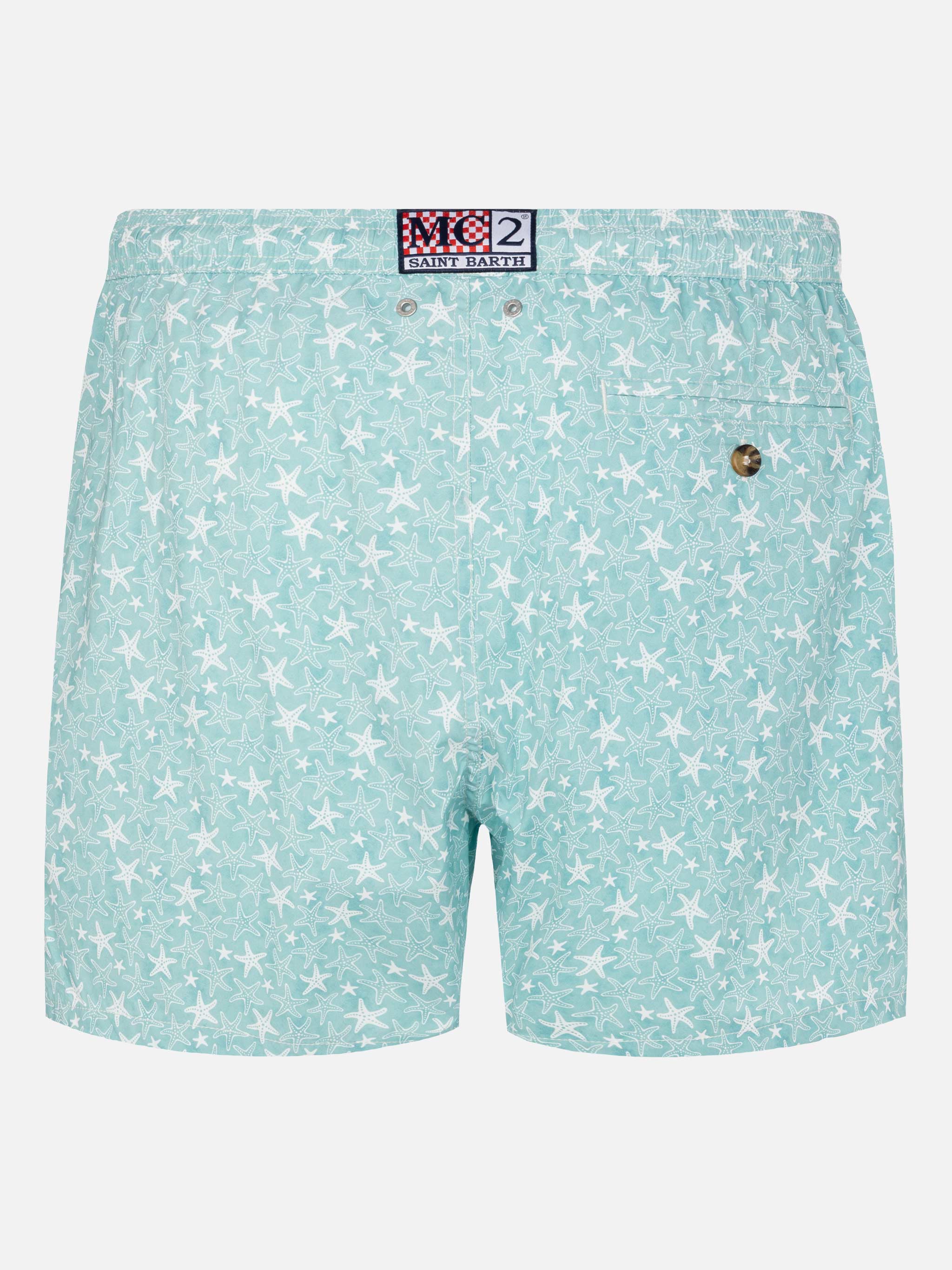 Costume mare Comfort Light con stampa conchiglie tropicali - Image 4