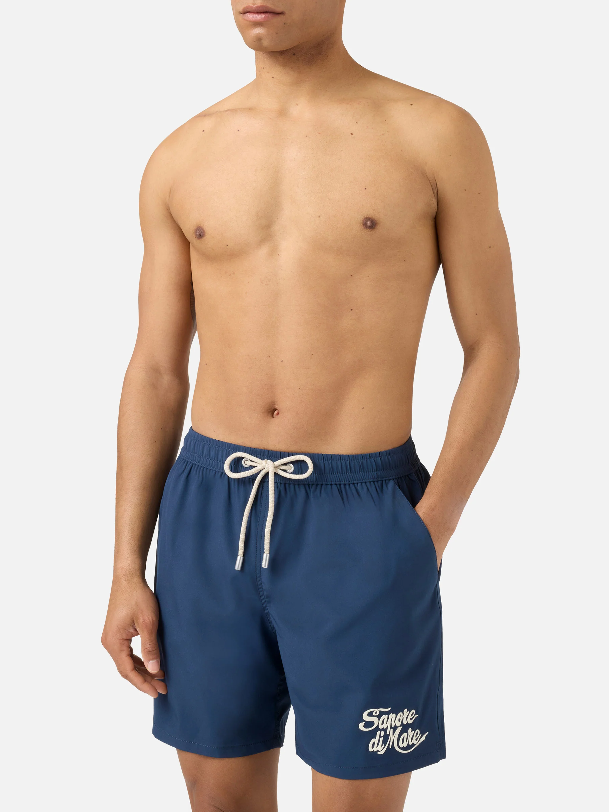 Costume mare Comfort blu con ricamo Sapore di Mare | Special Edition - Image 3