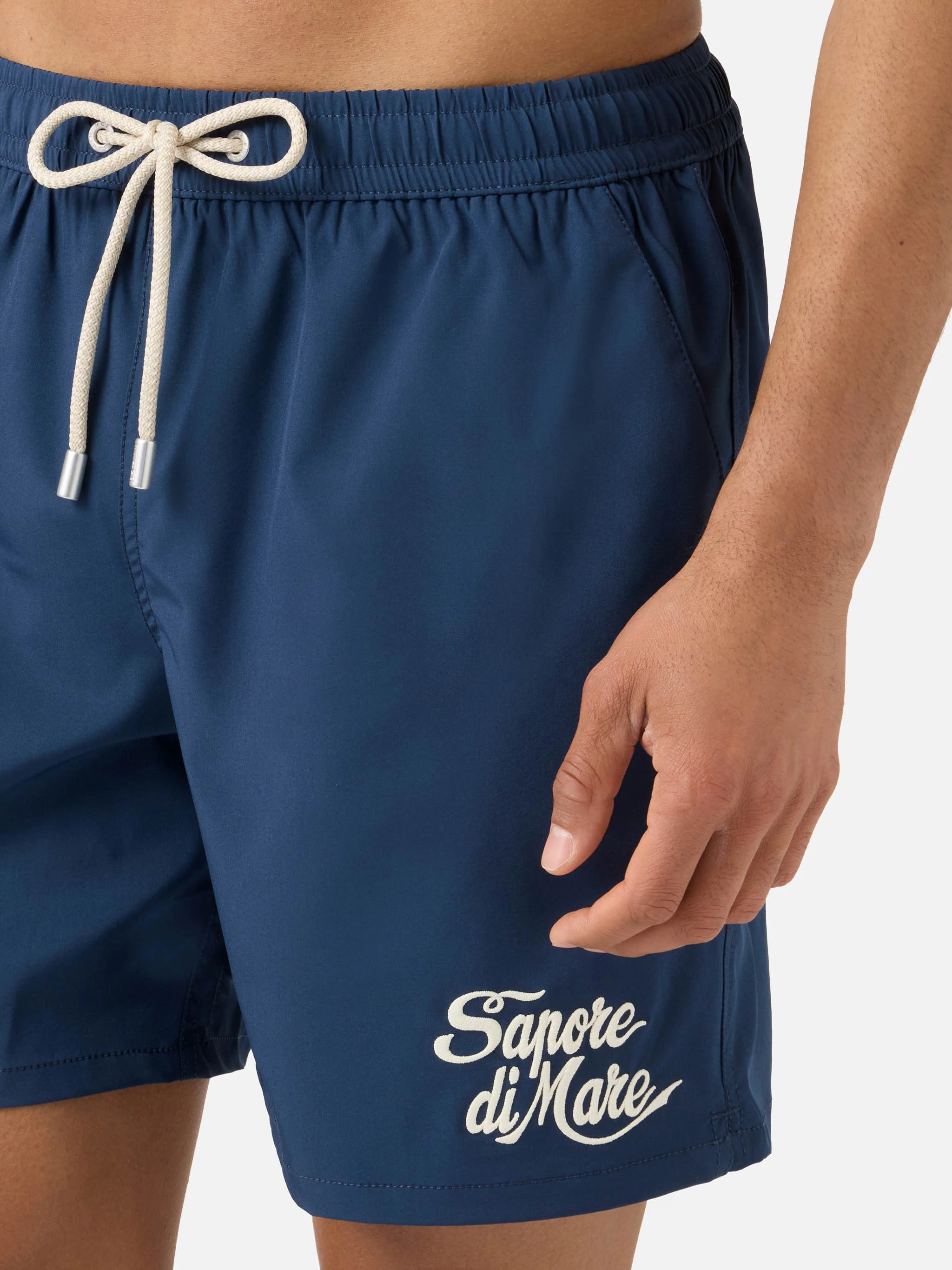 Costume mare Comfort blu con ricamo Sapore di Mare | Special Edition - Image 4