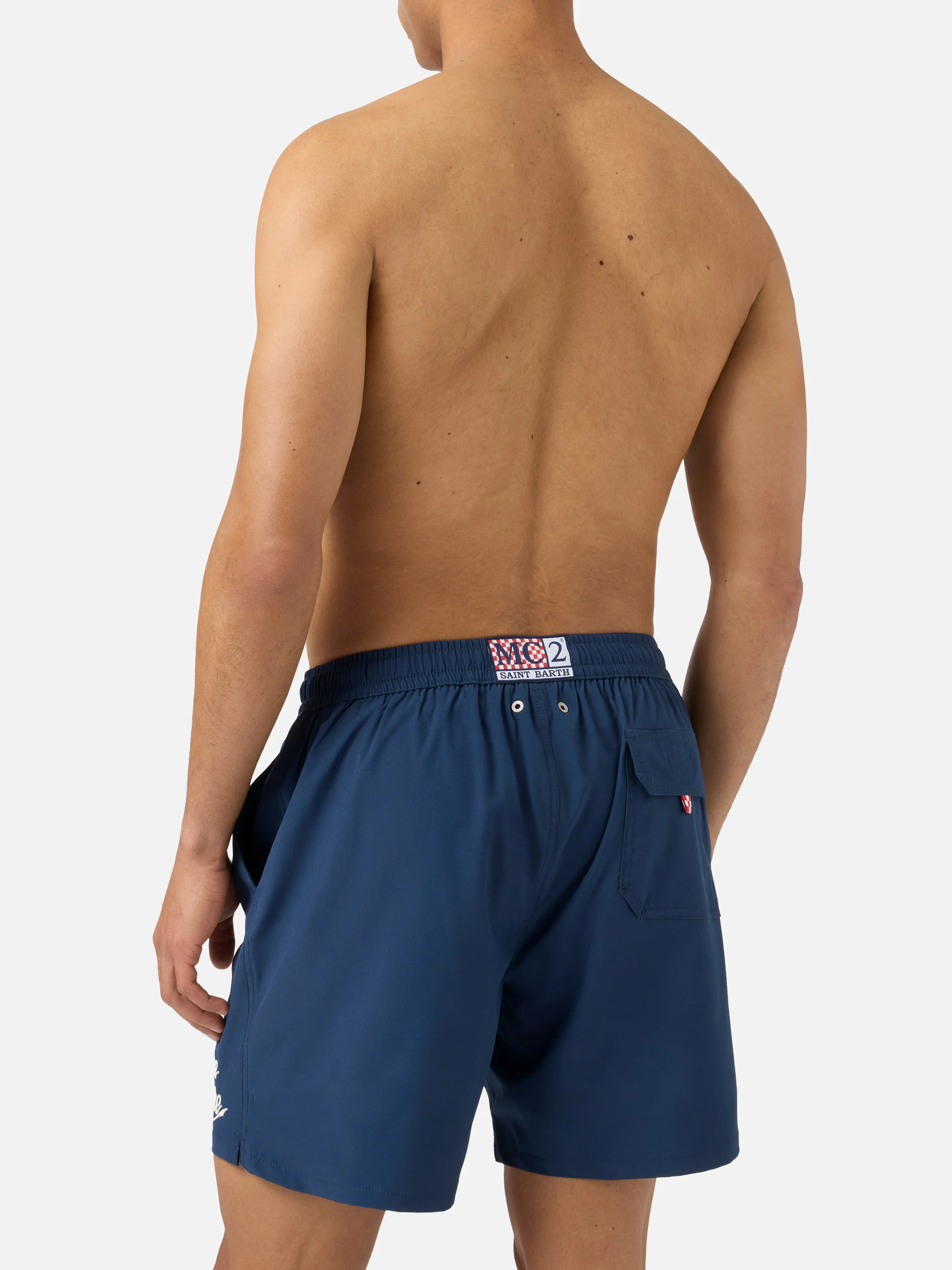Costume mare Comfort blu con ricamo Sapore di Mare | Special Edition - Image 5