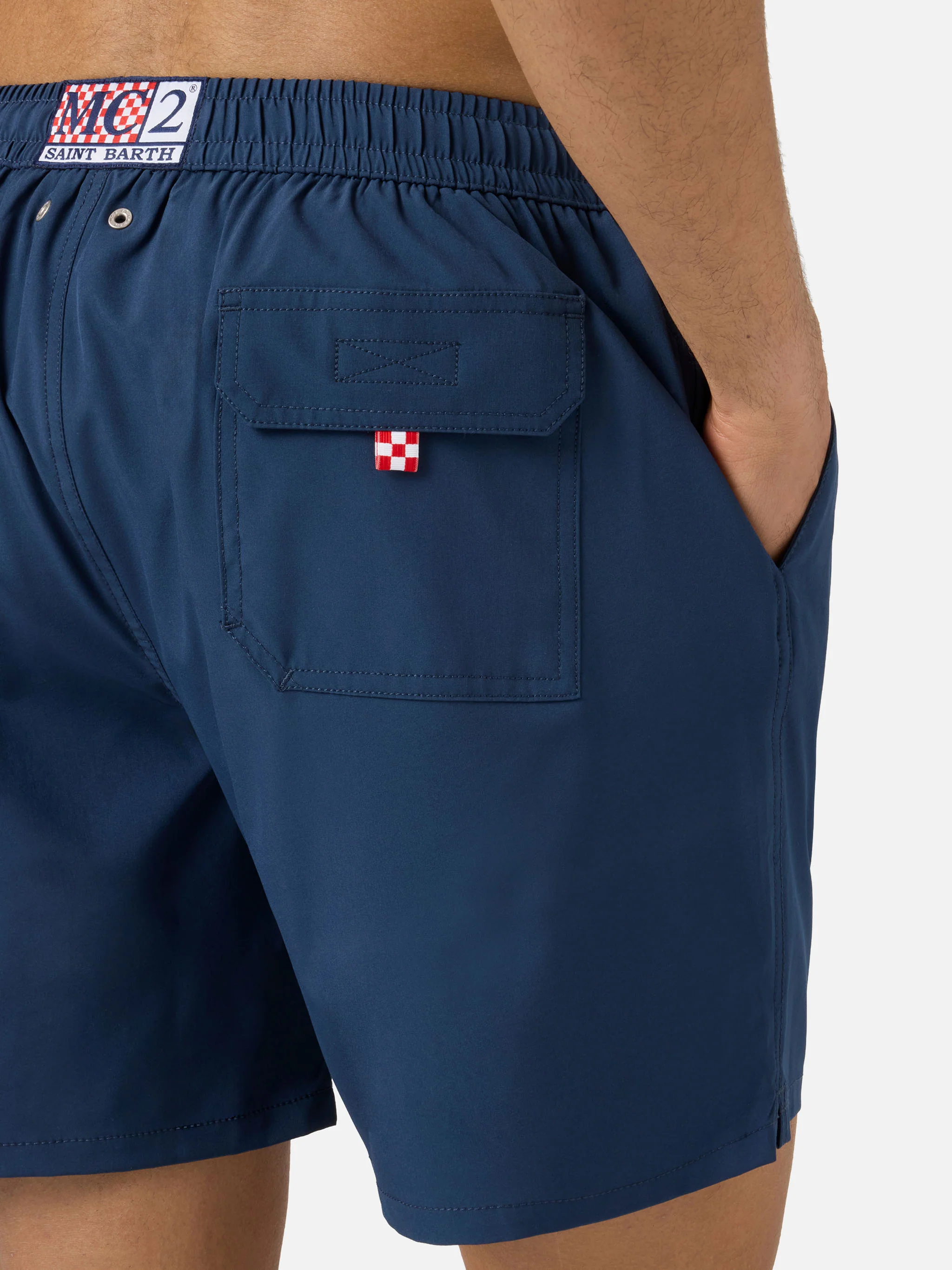 Costume mare Comfort blu con ricamo Sapore di Mare | Special Edition - Image 6