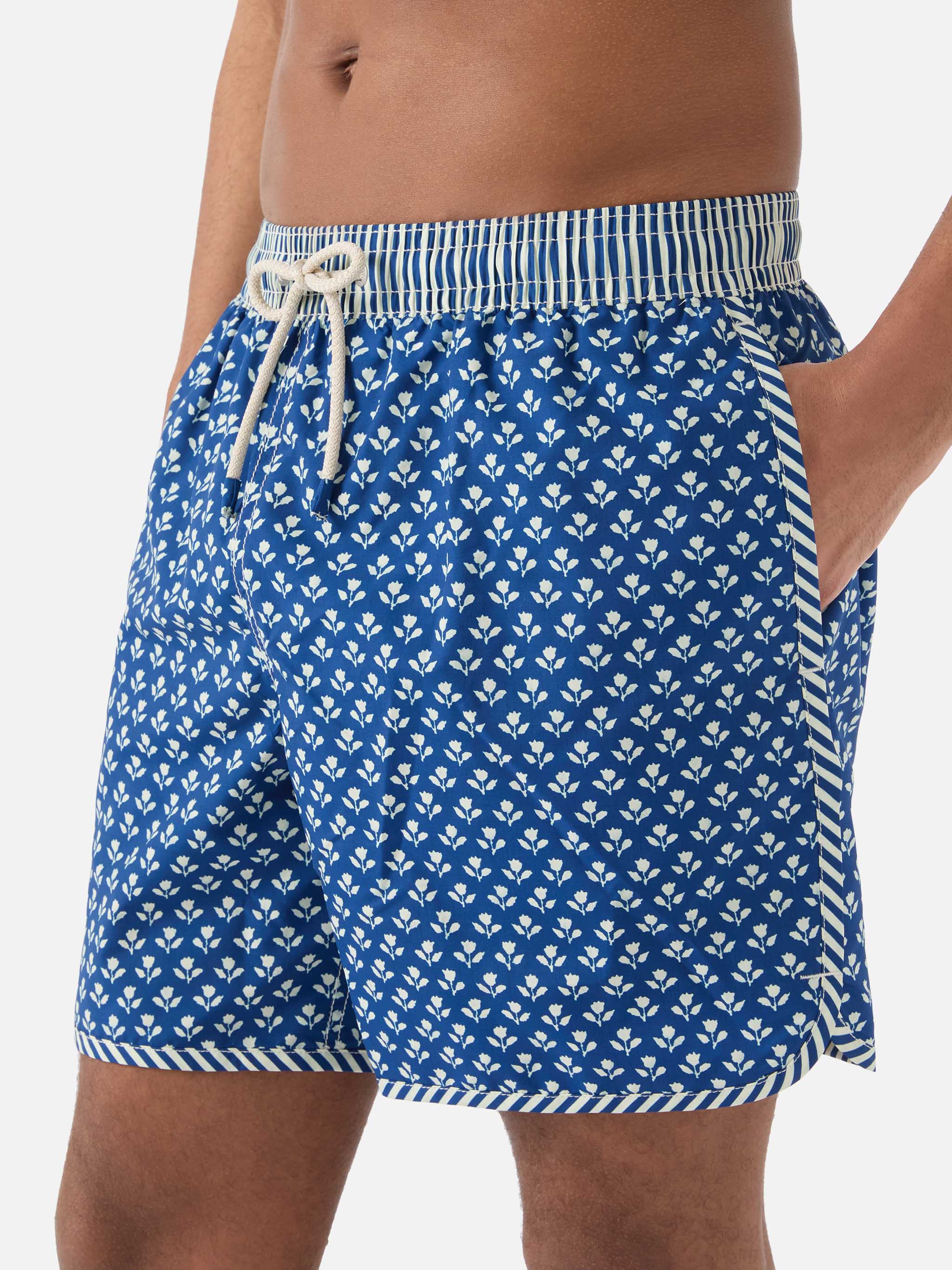 Costume mare Comporta con fantasia batik floreale - Image 4