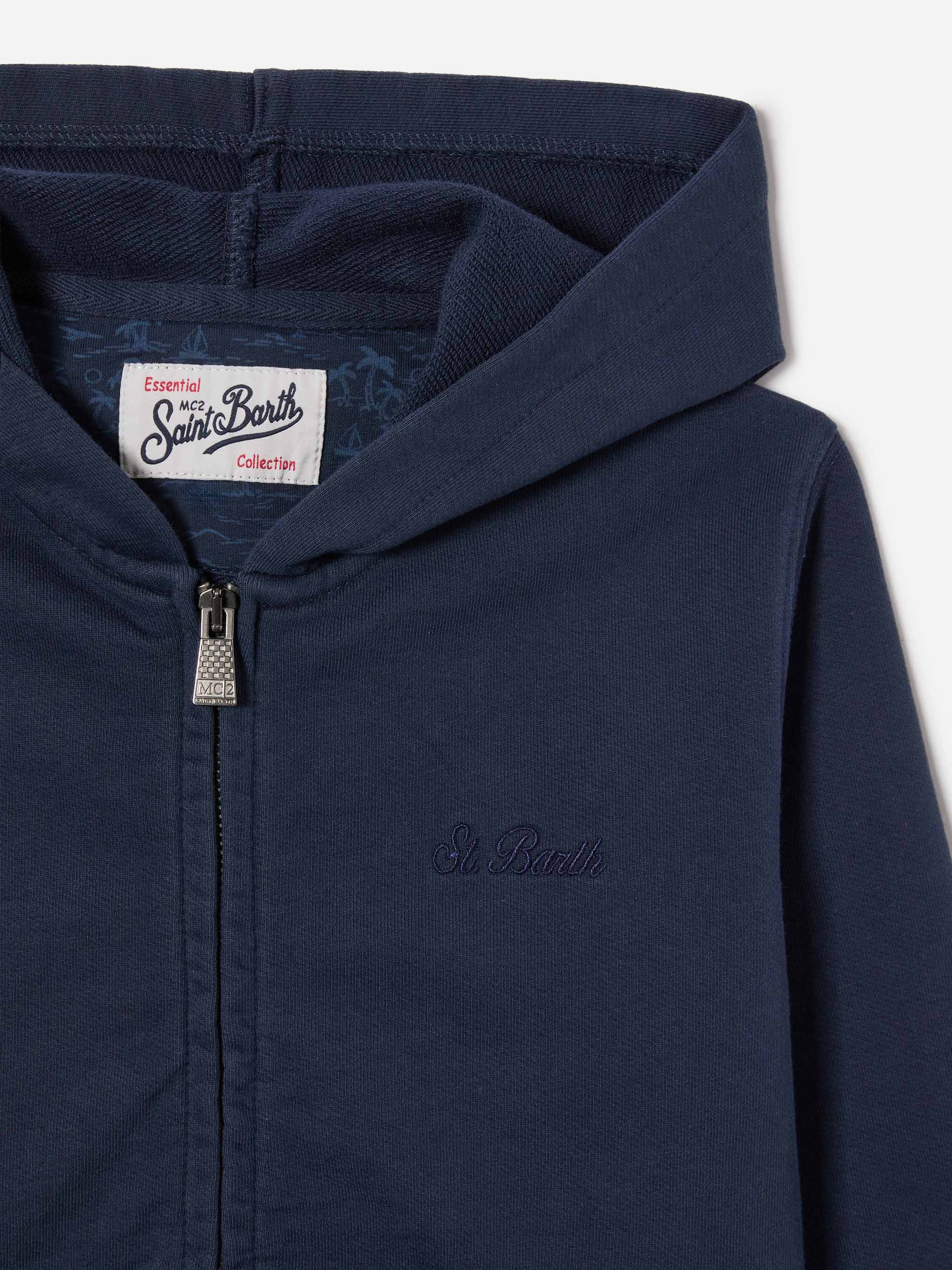 Felpa Coney blu navy - Image 2