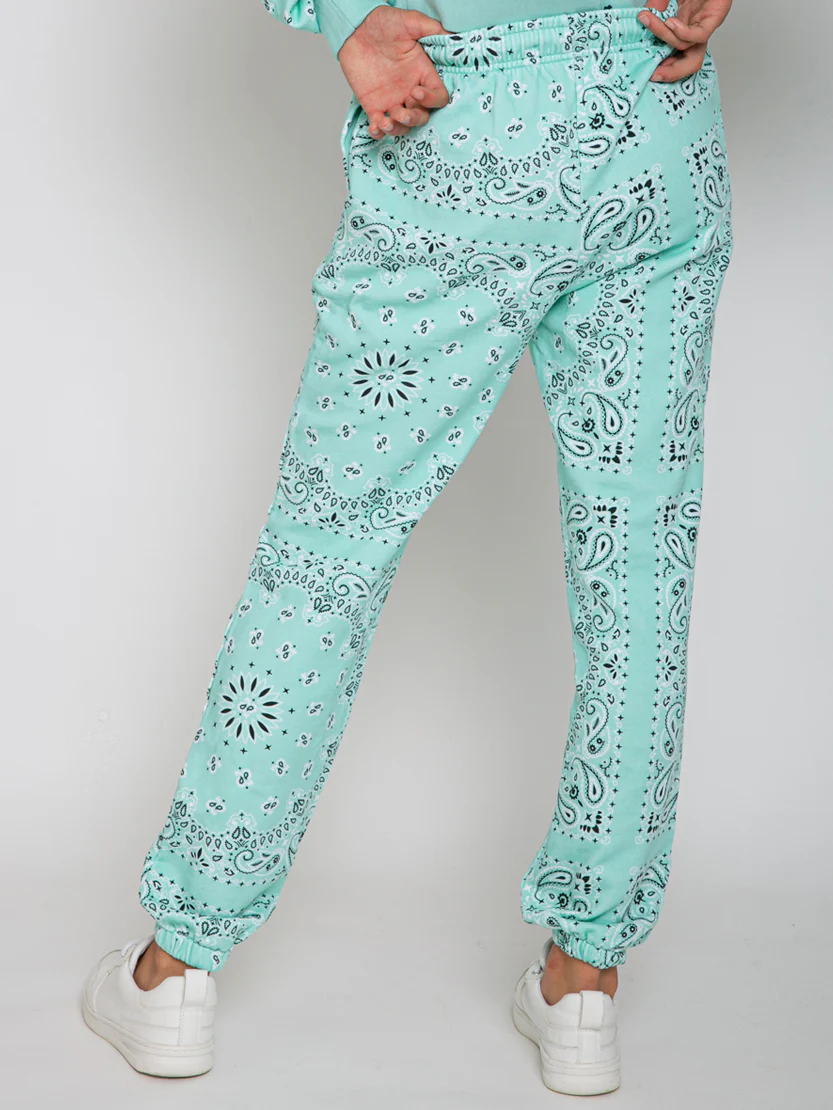 Joggers bandana in cotone con ricamo Saint Barth - Image 3