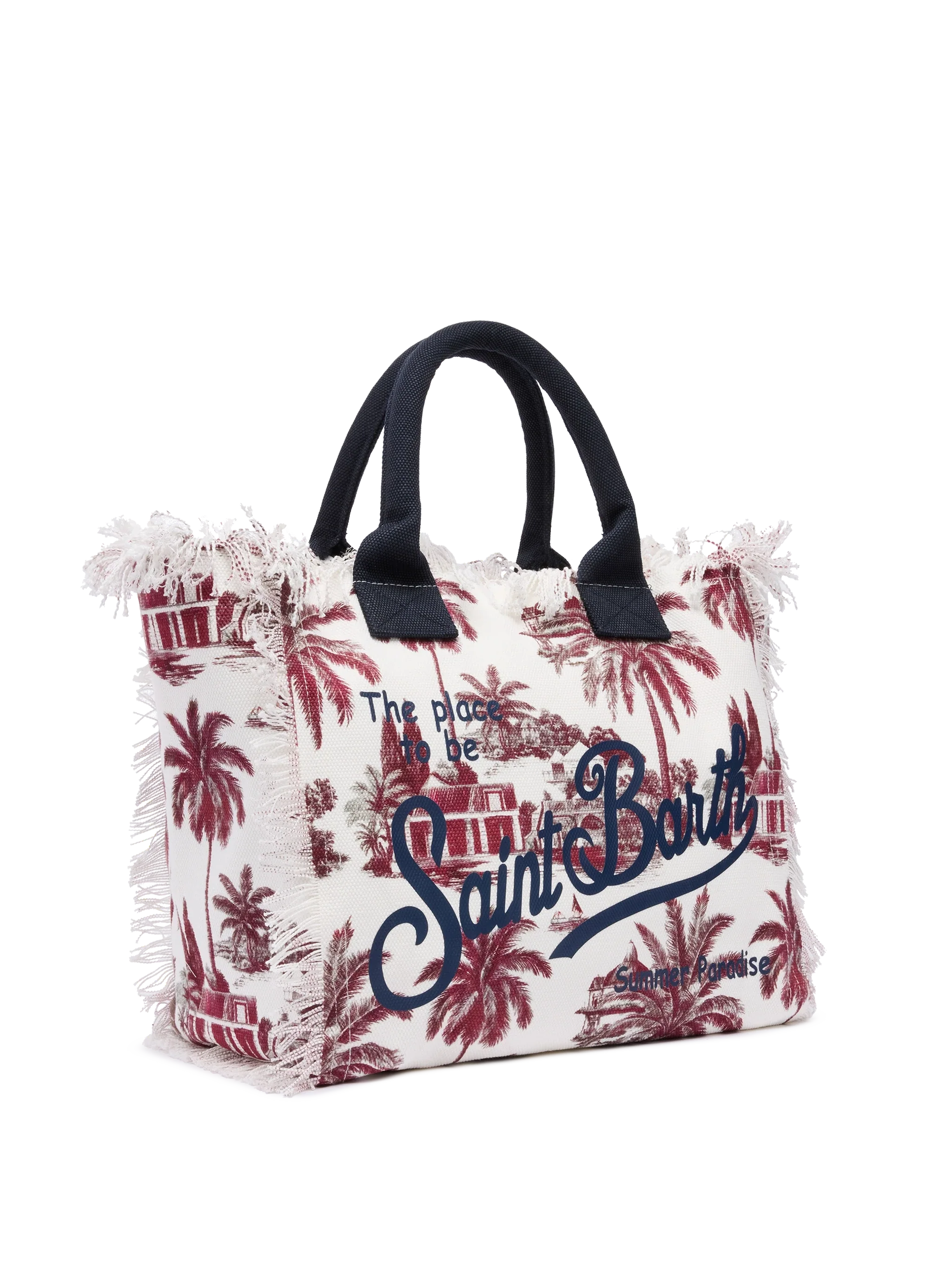 Borsa a spalla Vanity in canvas di cotone con stampa toile de jouy | AI CO-CREATED DESIGN BY RICKDICK - POWERED BY RED-EYE - Image 4