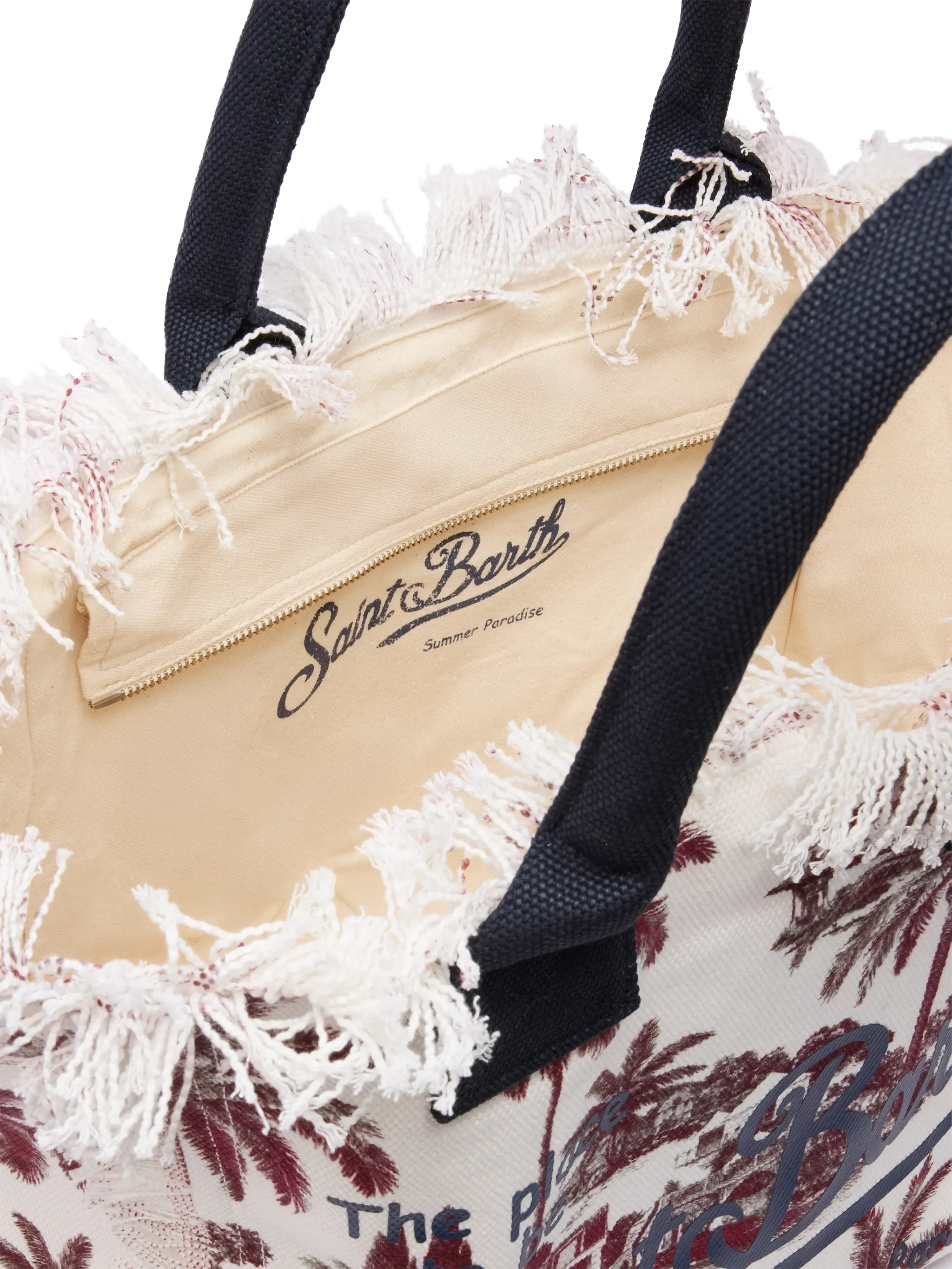 Borsa a spalla Vanity in canvas di cotone con stampa toile de jouy | AI CO-CREATED DESIGN BY RICKDICK - POWERED BY RED-EYE - Image 5