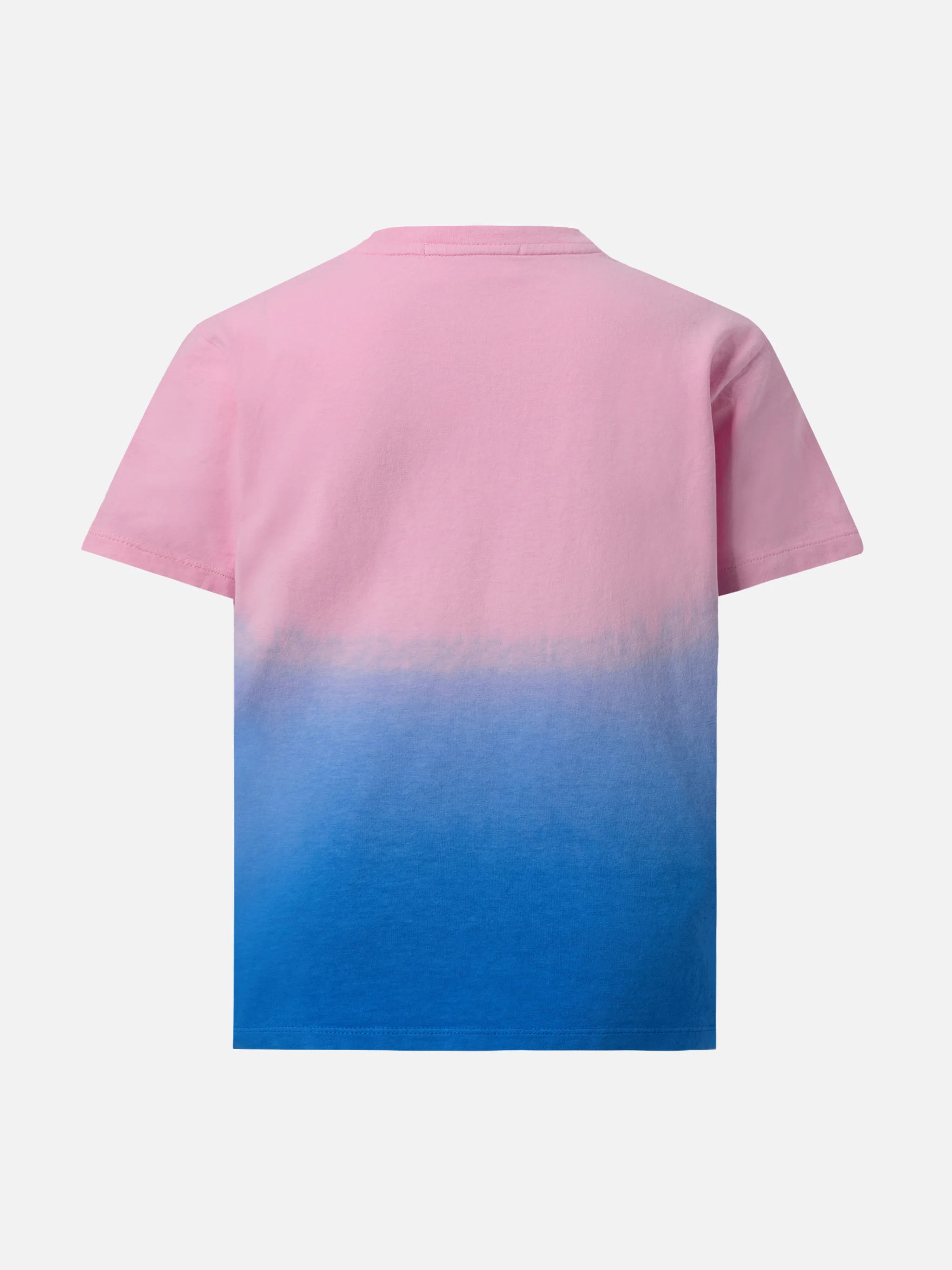 T-shirt in jersey di cotone Portofino Jr con stampa tie-dye - Image 3