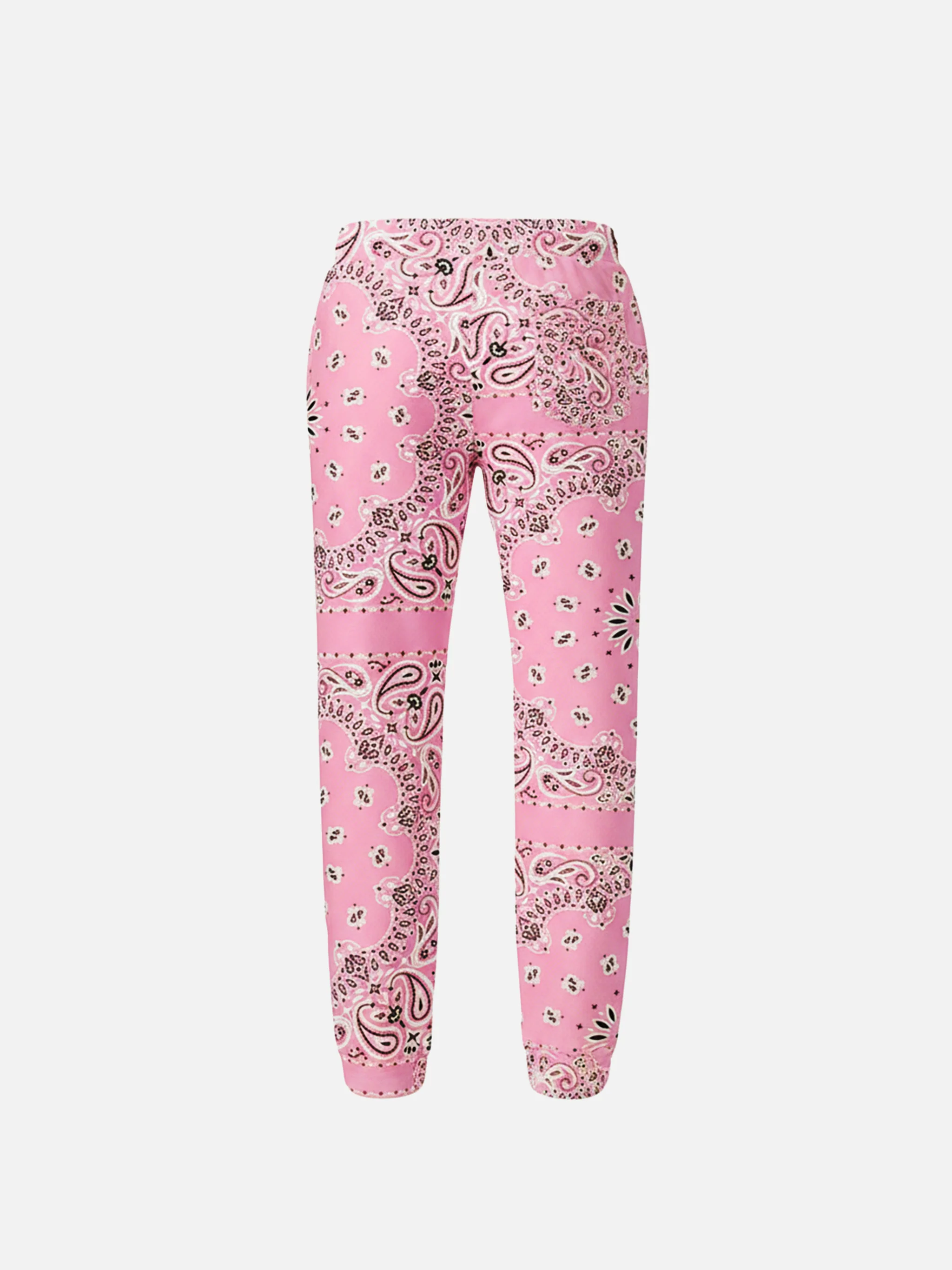 Pantaloni joggers Odalys Jr in cotone con stampa bandana - Image 2