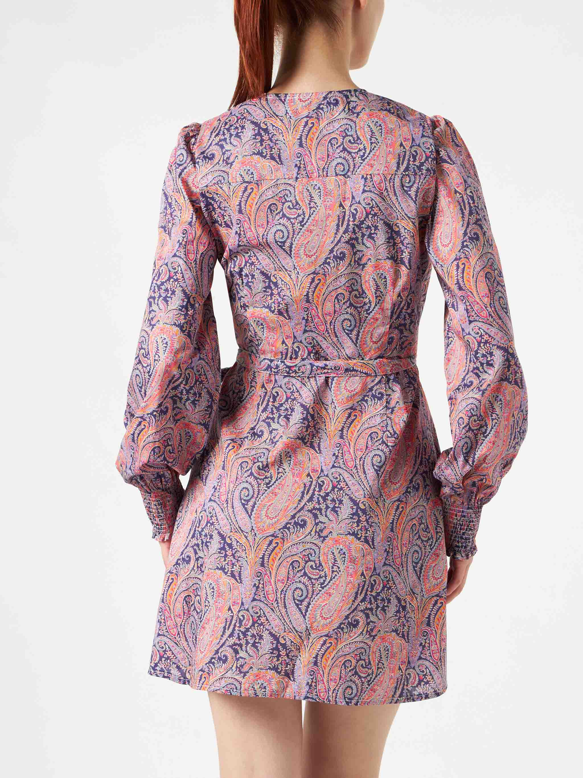 Abito corto in cotone con stampa Liberty | EDIZIONE SPECIALE LIBERTY - Image 2