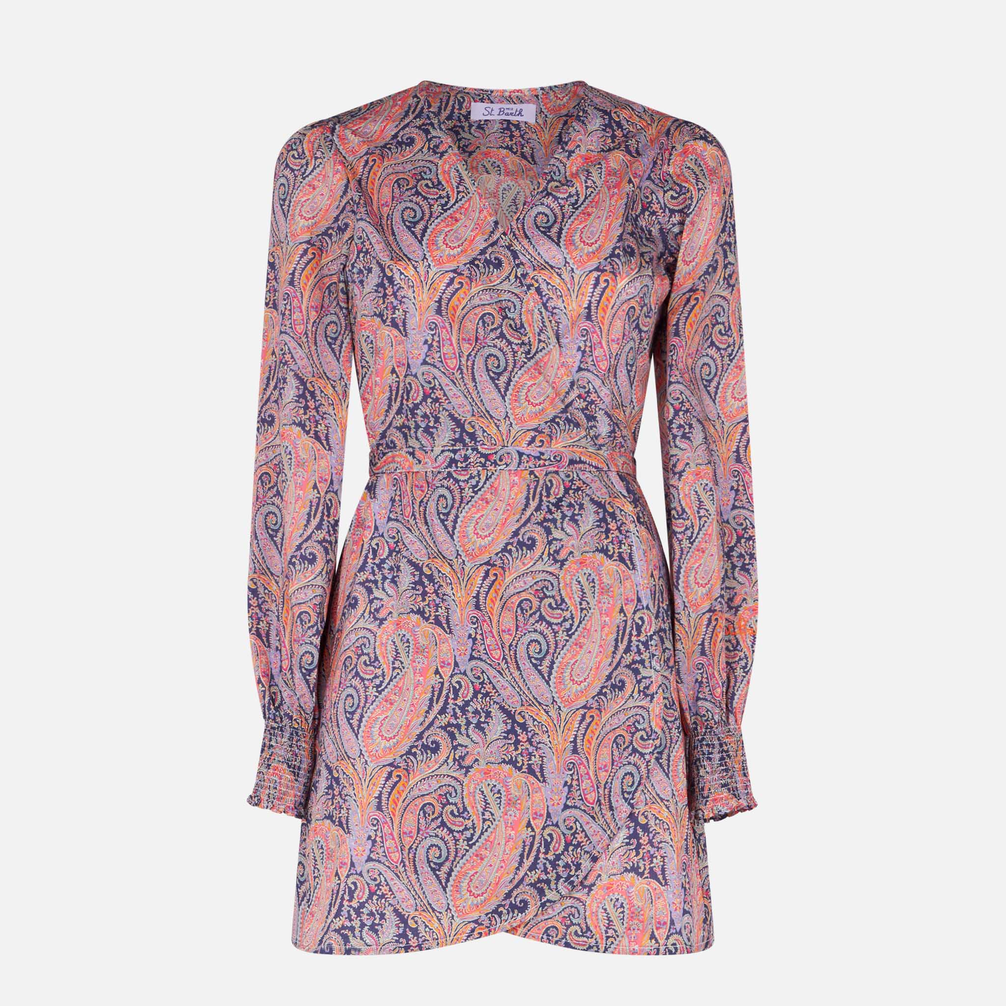 Abito corto in cotone con stampa Liberty | EDIZIONE SPECIALE LIBERTY - Image 4