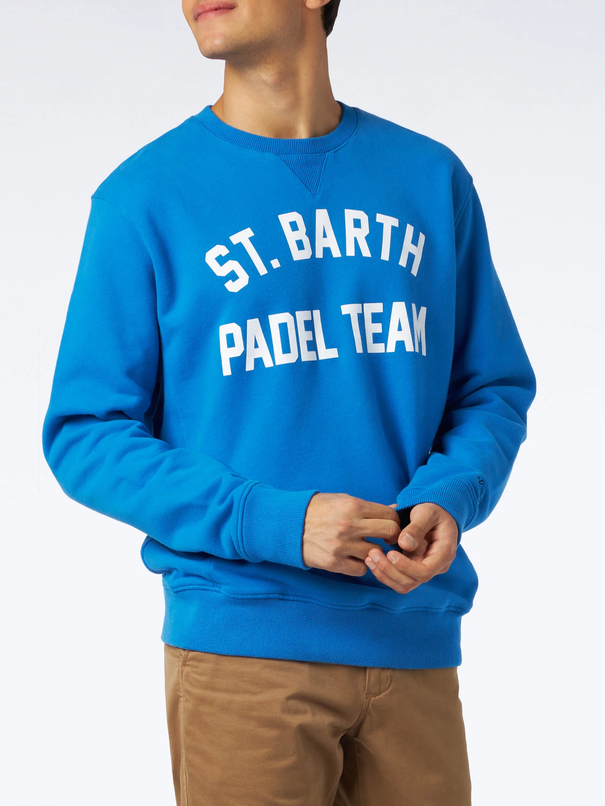 Felpa in cotone con stampa St. Barth Padel Team - Image 3