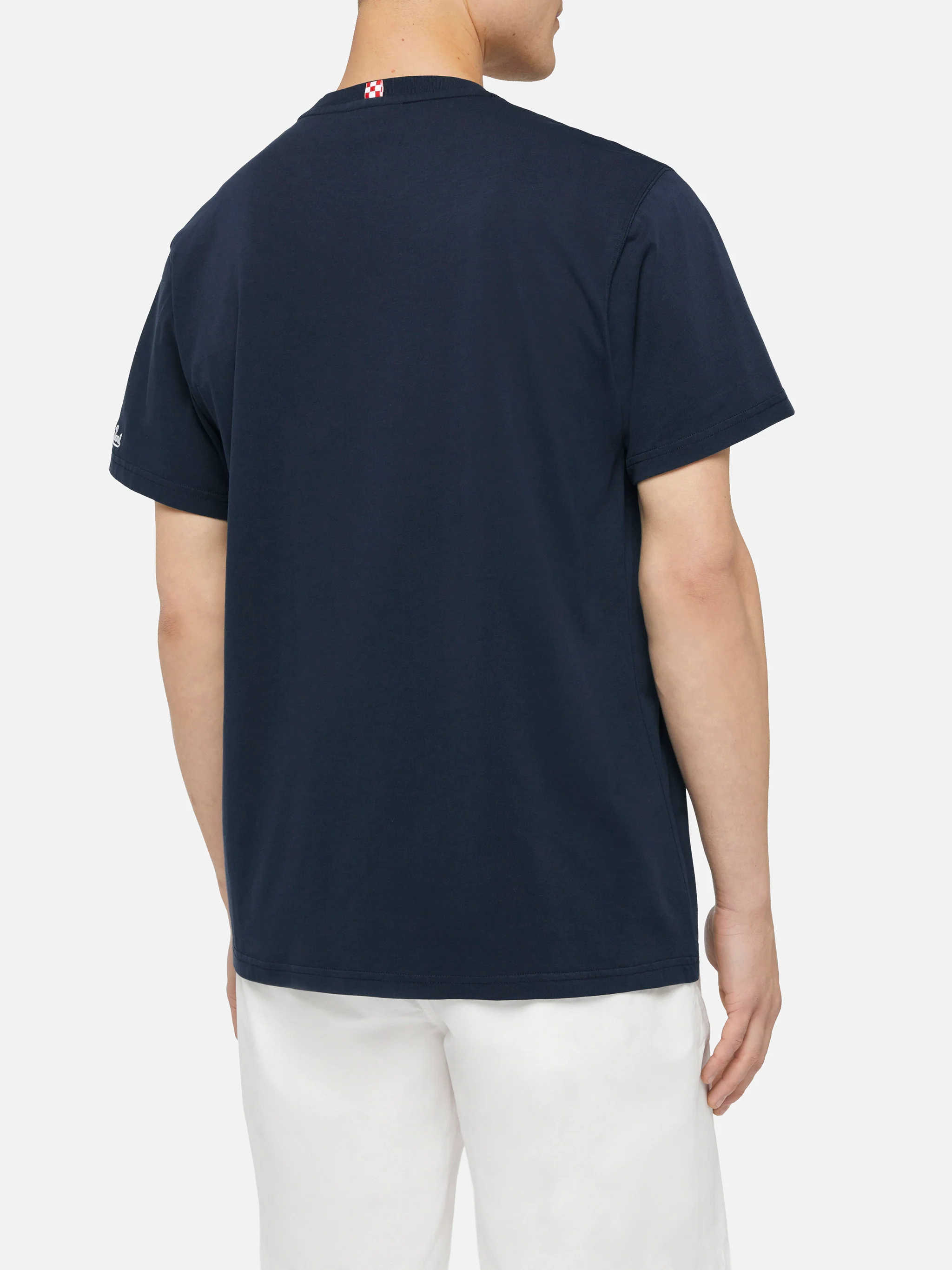 Tshirt in cotone Austin con ricamo e stampa orologio - Image 4