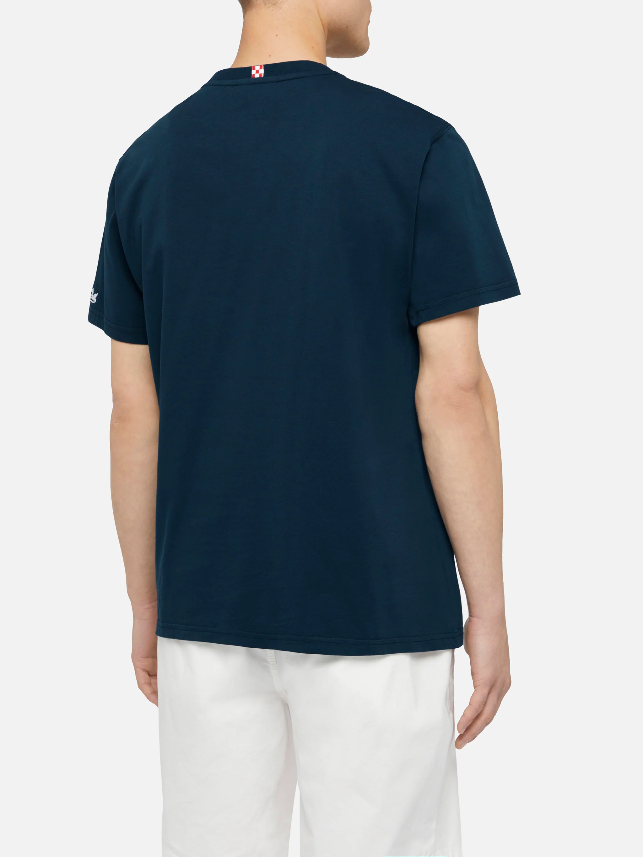 Tshirt in cotone Austin con ricamo e stampa orologio - Image 4