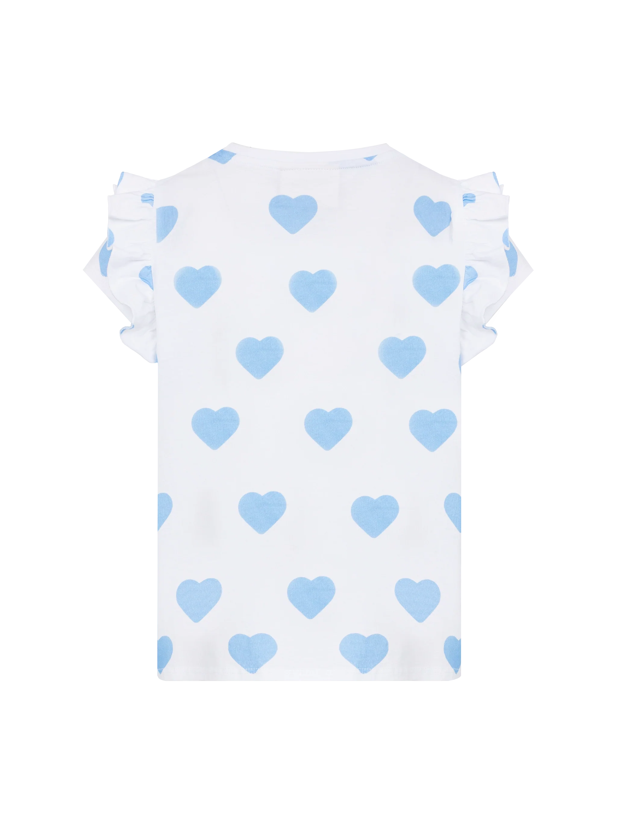 T-shirt Baby in cotone con volant e ricamo Daddy's girl - Image 2
