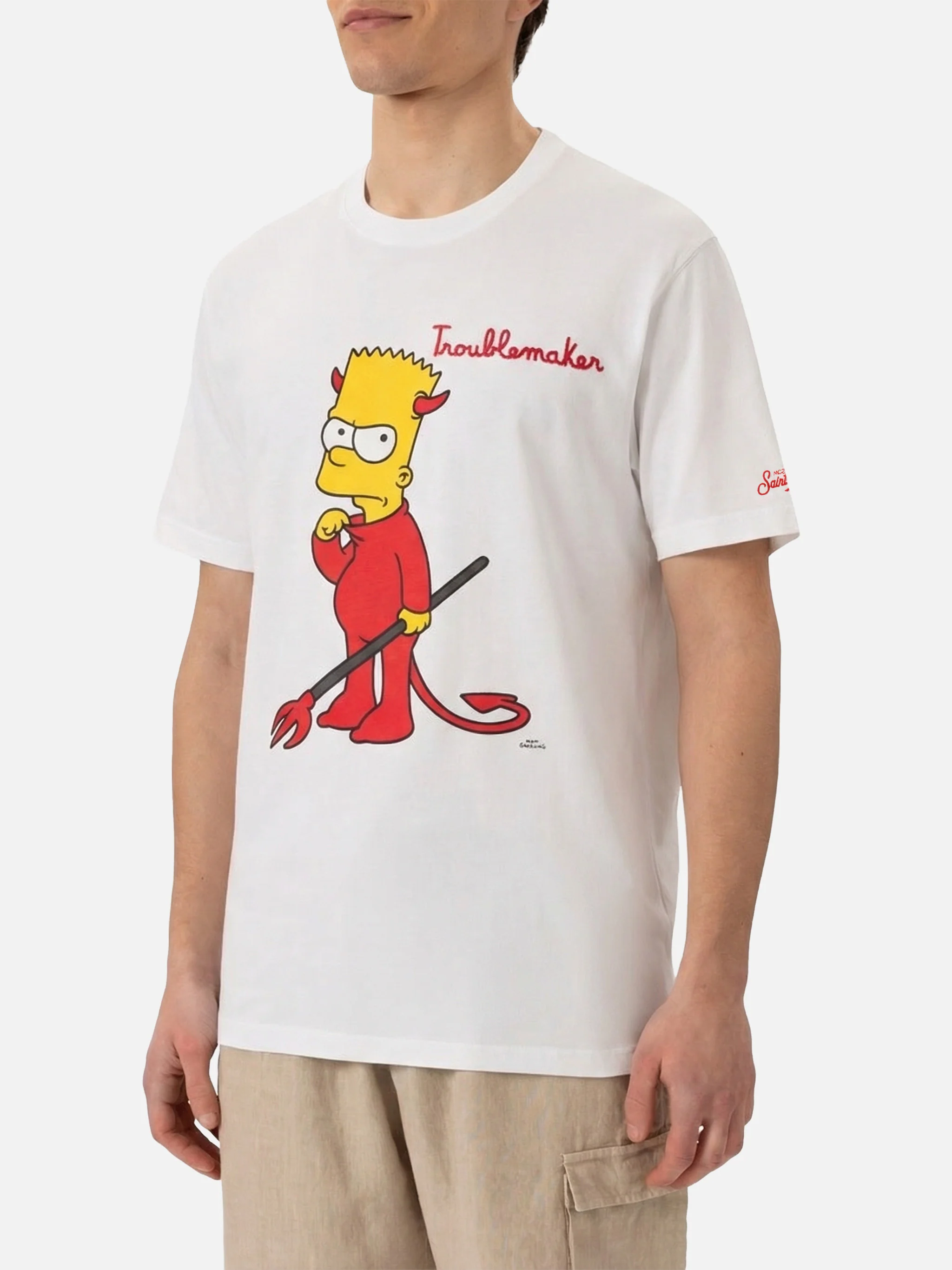 T-shirt in cotone con stampa Bart Simpson | EDIZIONE SPECIALE DEI SIMPSON - Image 2