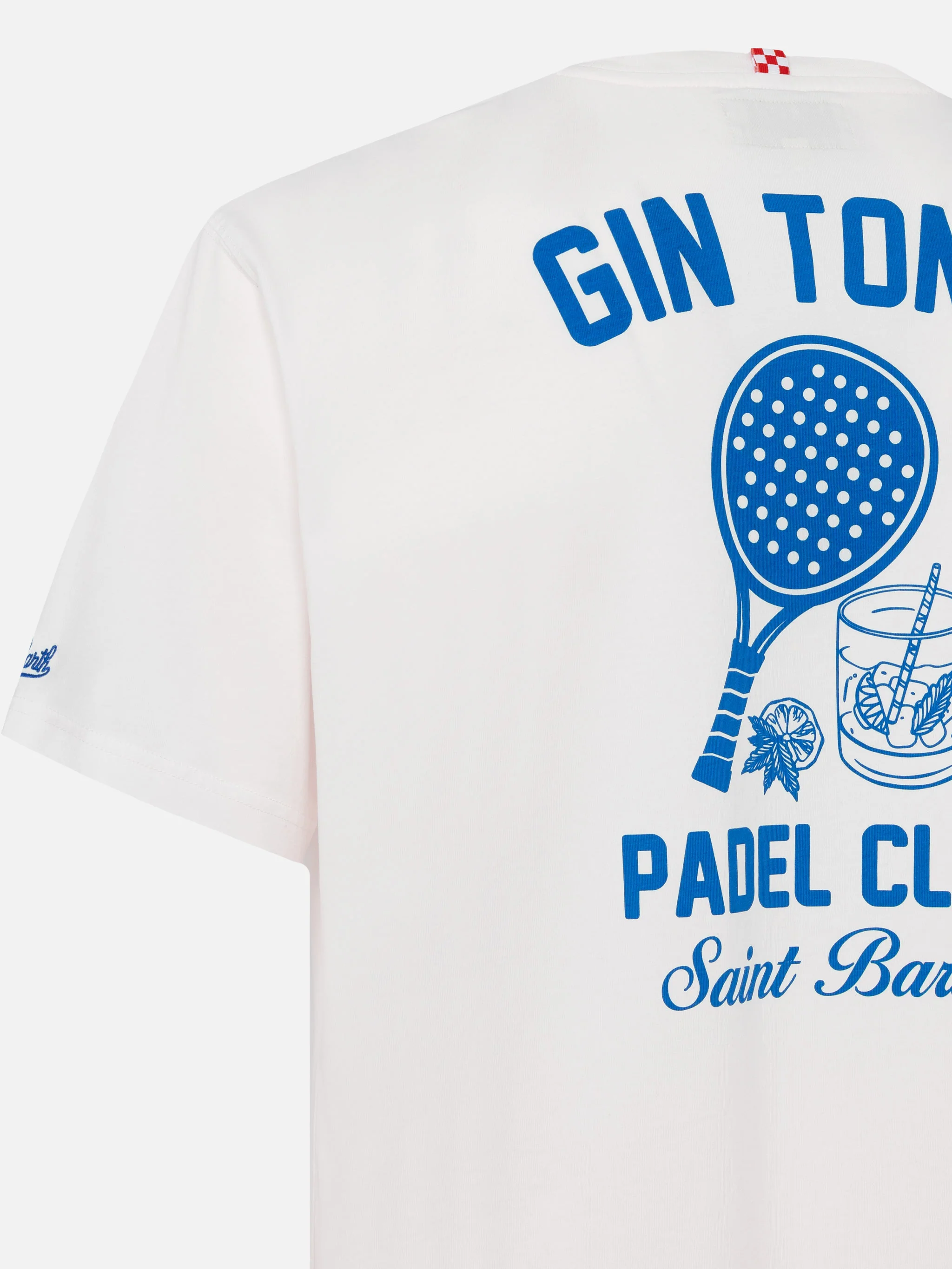 T-shirt Man stampa gin tonic padel - Image 5