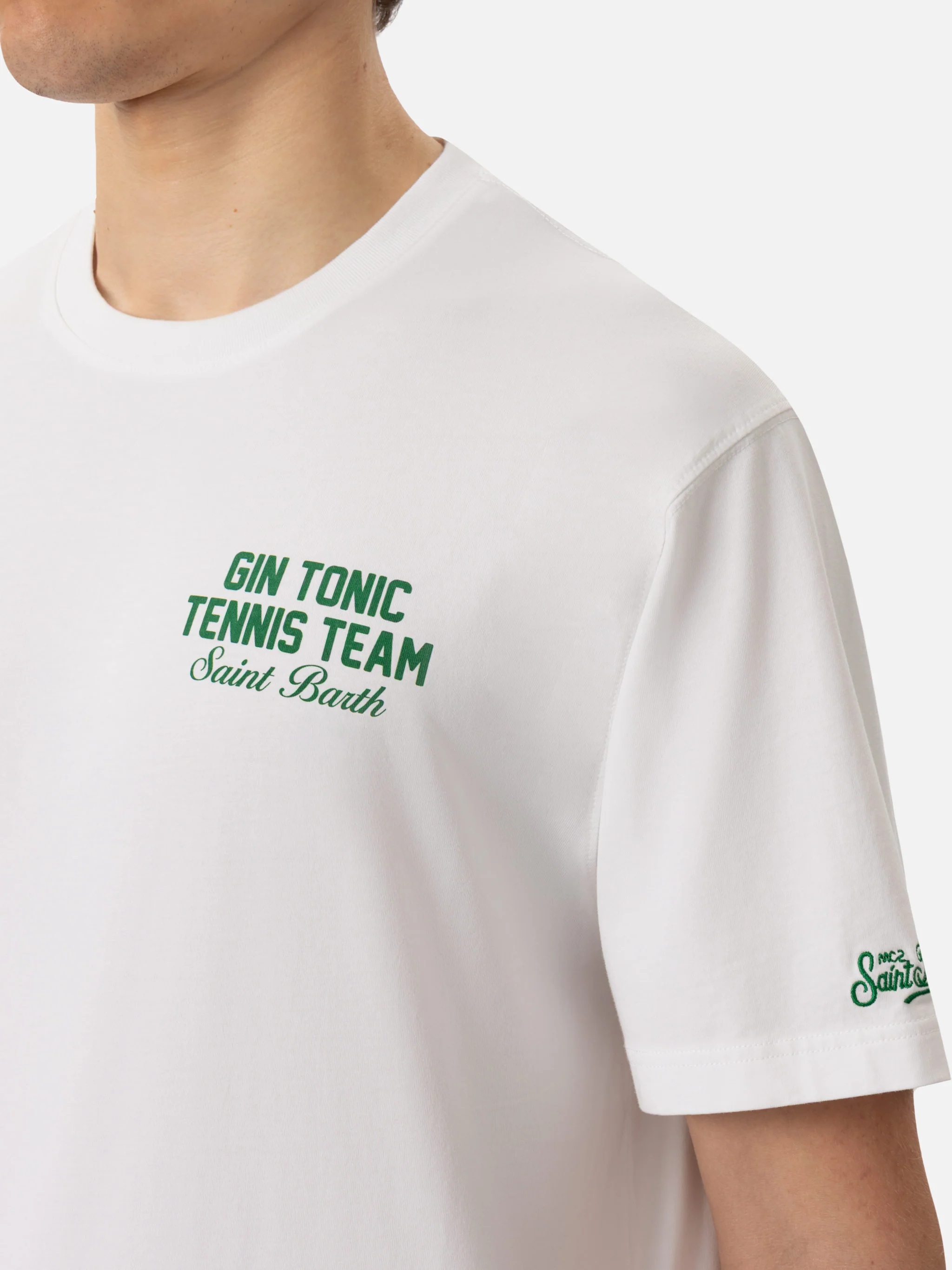 T-shirt Man stampa gin tonic e sport - Image 3