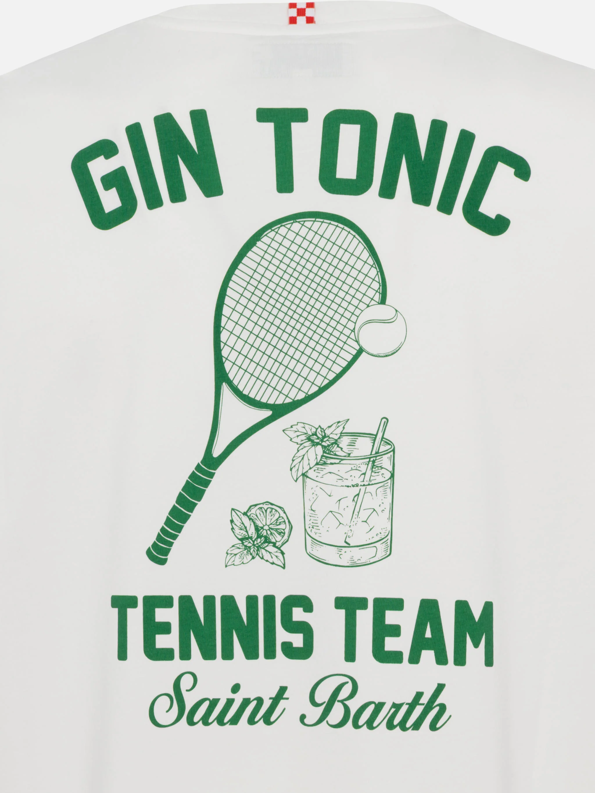 T-shirt Man stampa gin tonic e sport - Image 5