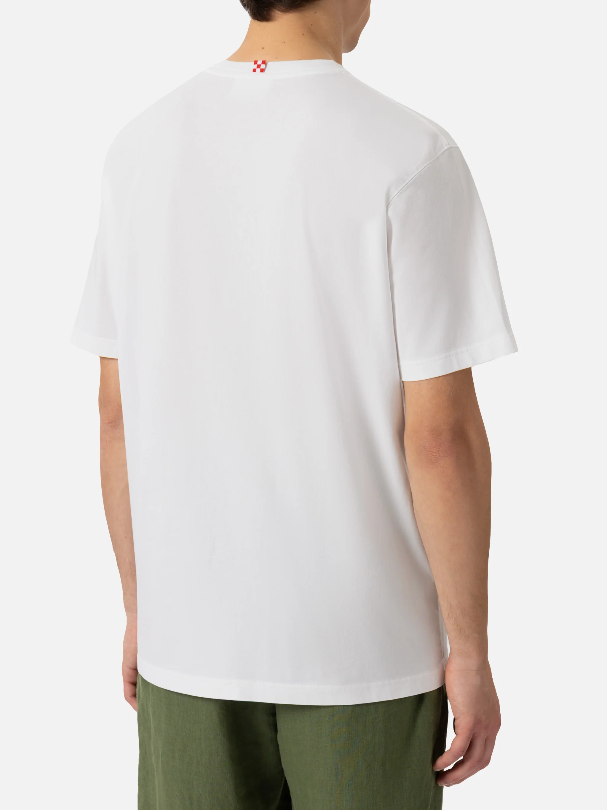 T-shirt Man stampa Let the summer be gin - Image 4