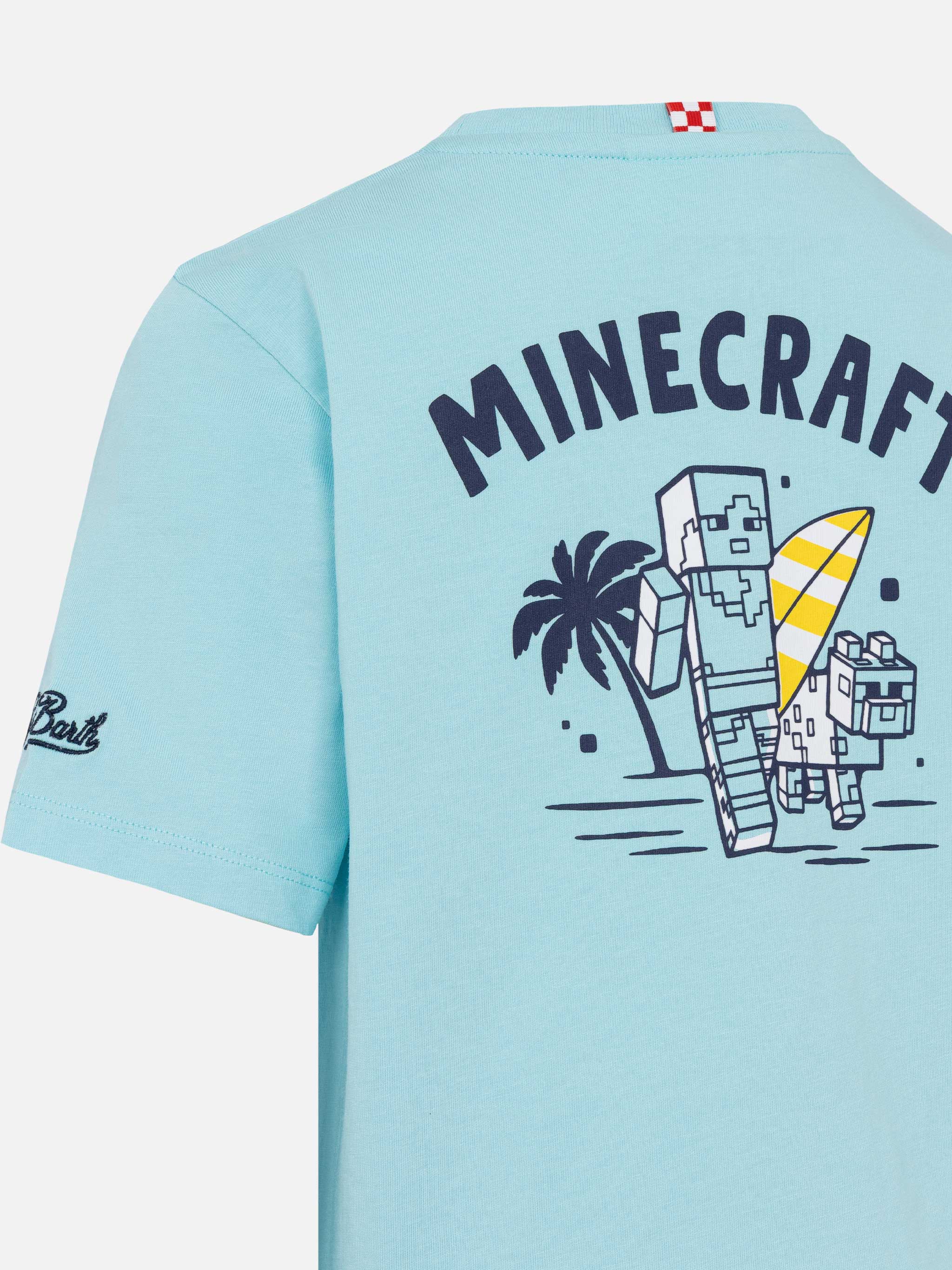 T-shirt in cotone con stampa Minecraft in St. Barth | MINECRAFT SPECIAL EDITION - Image 3