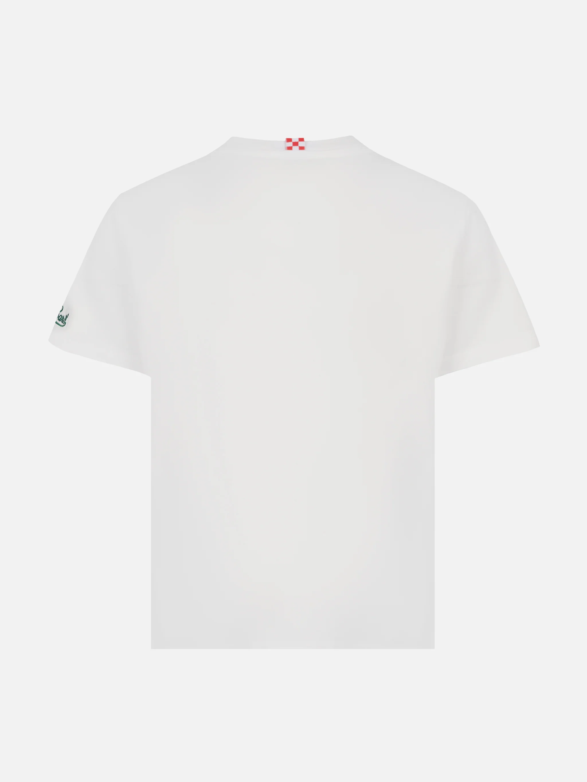 T-shirt in cotone con ricamo My Dad is my guide - Image 2