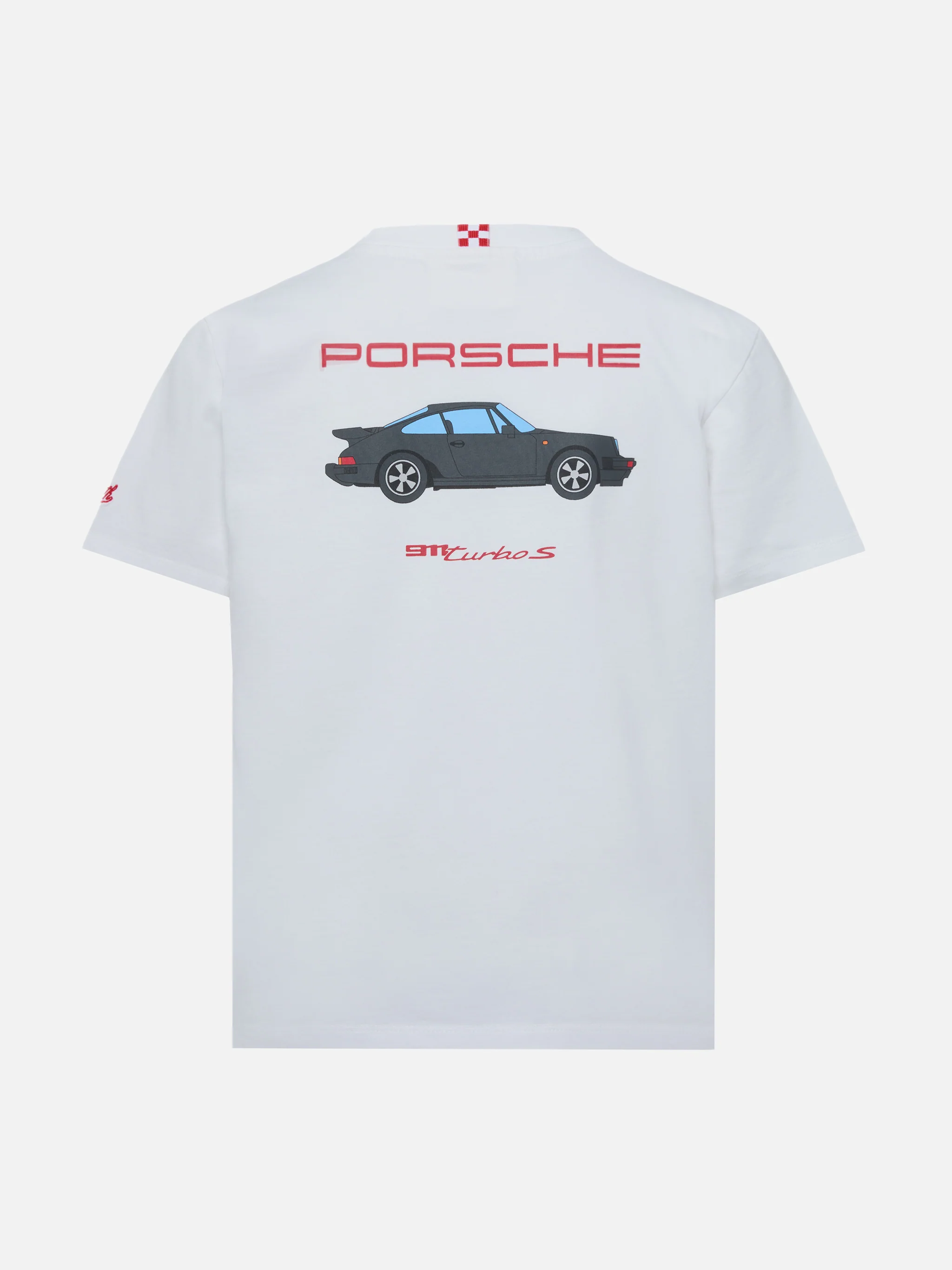 T-shirt in cotone con stampa Porsche 911 Turbo S | PORSCHE SPECIAL EDITION - Image 2