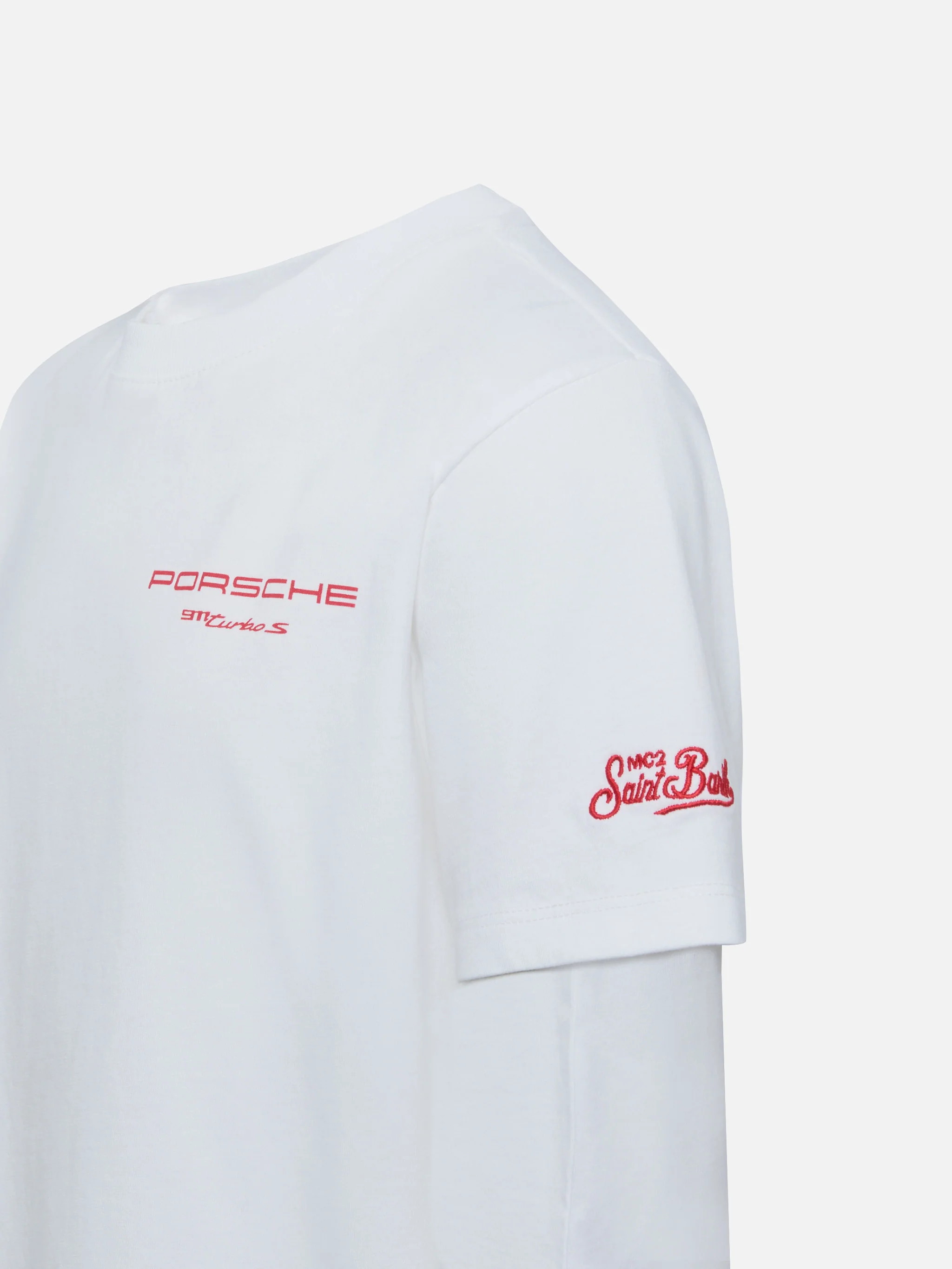T-shirt in cotone con stampa Porsche 911 Turbo S | PORSCHE SPECIAL EDITION - Image 3