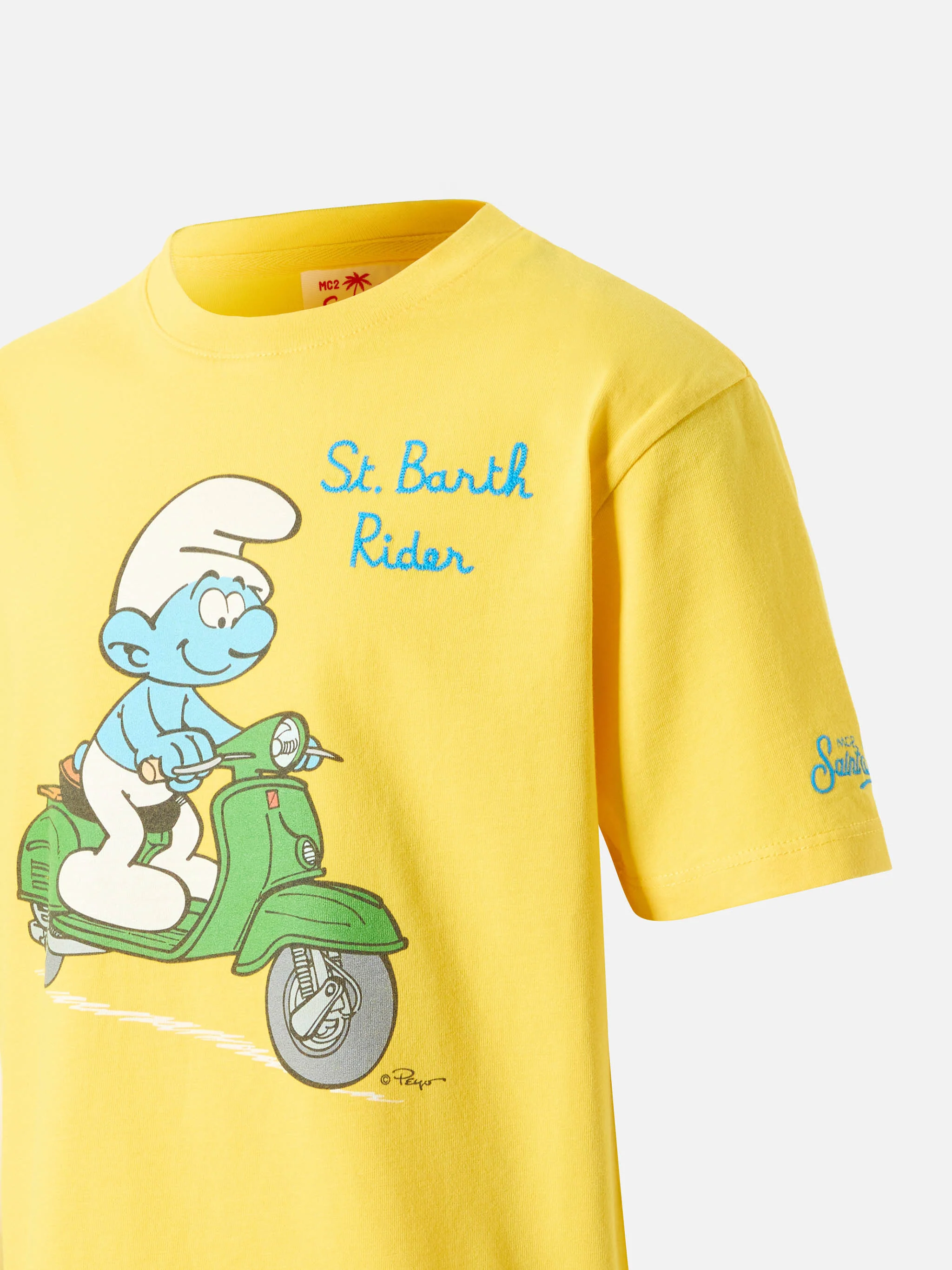 T-shirt in cotone con stampa Puffo | THE SMURF SPECIAL EDITION - Image 3