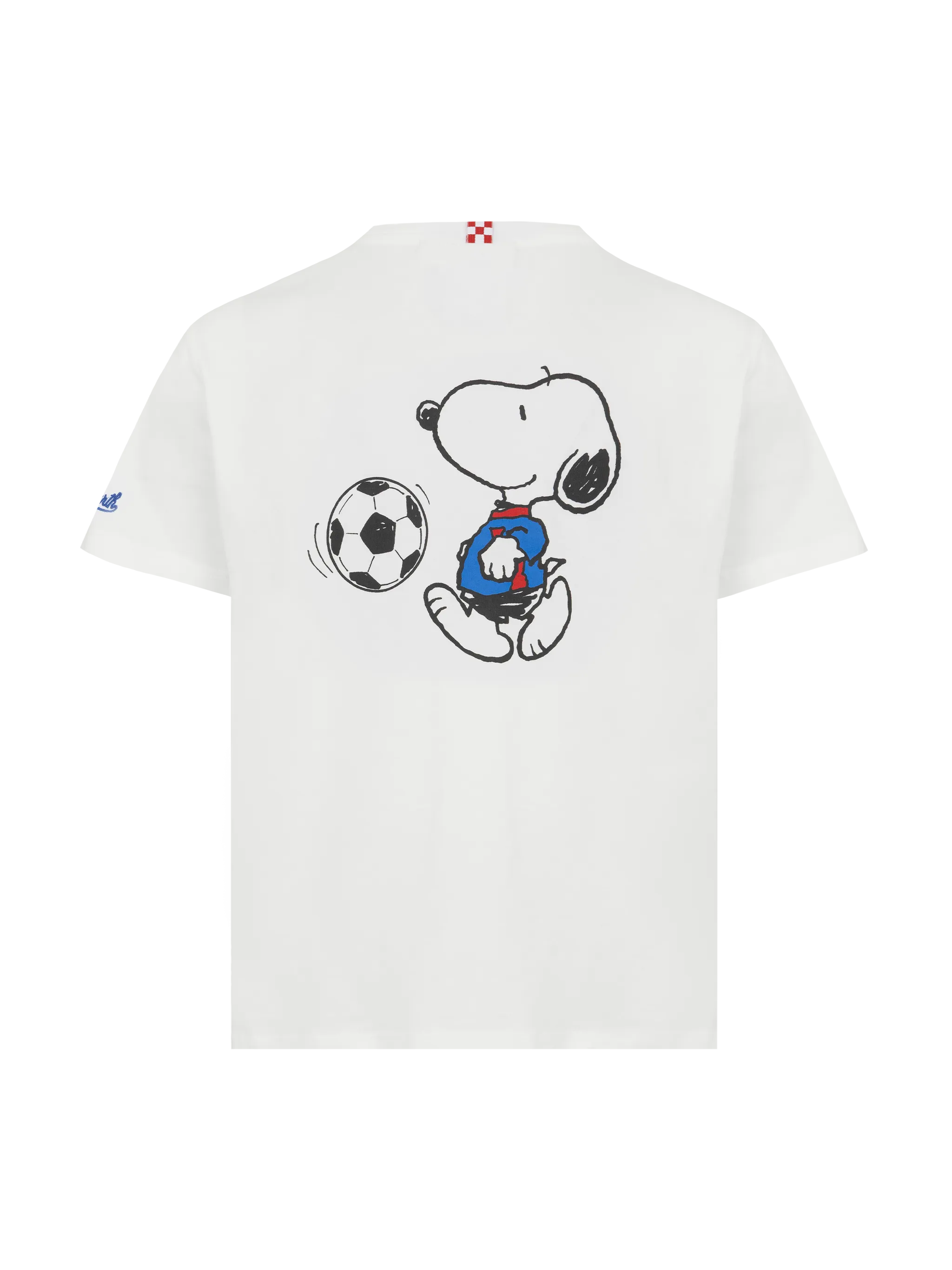 T-shirt in cotone con ricamo St. Barth bomber e stampa Snoopy | SNOOPY PEANUTS® SPECIAL EDITION - Image 2