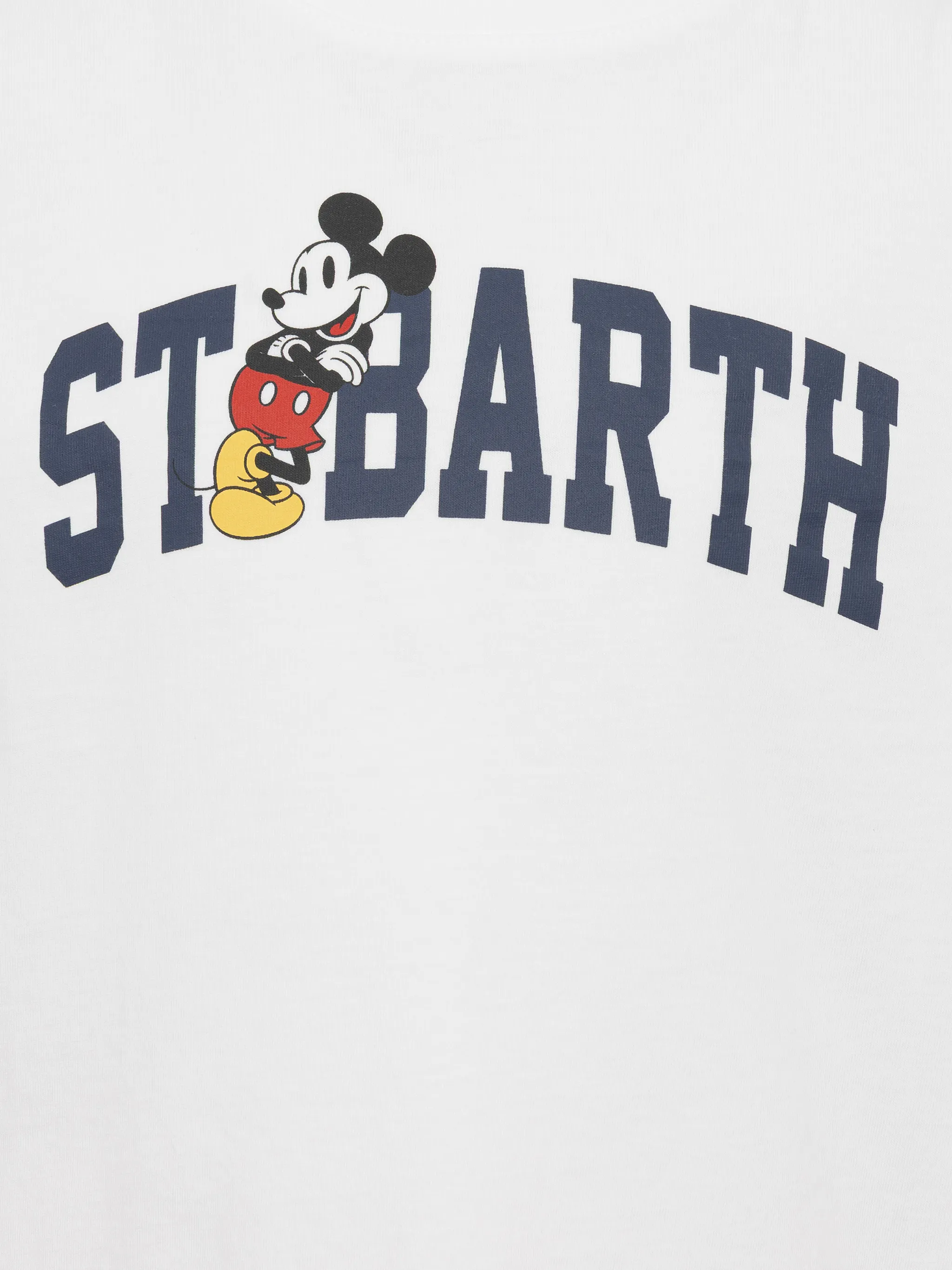 T-shirt in cotone con stampa St. Barth Mickey Mouse | DISNEY® SPECIAL EDITION - Image 3