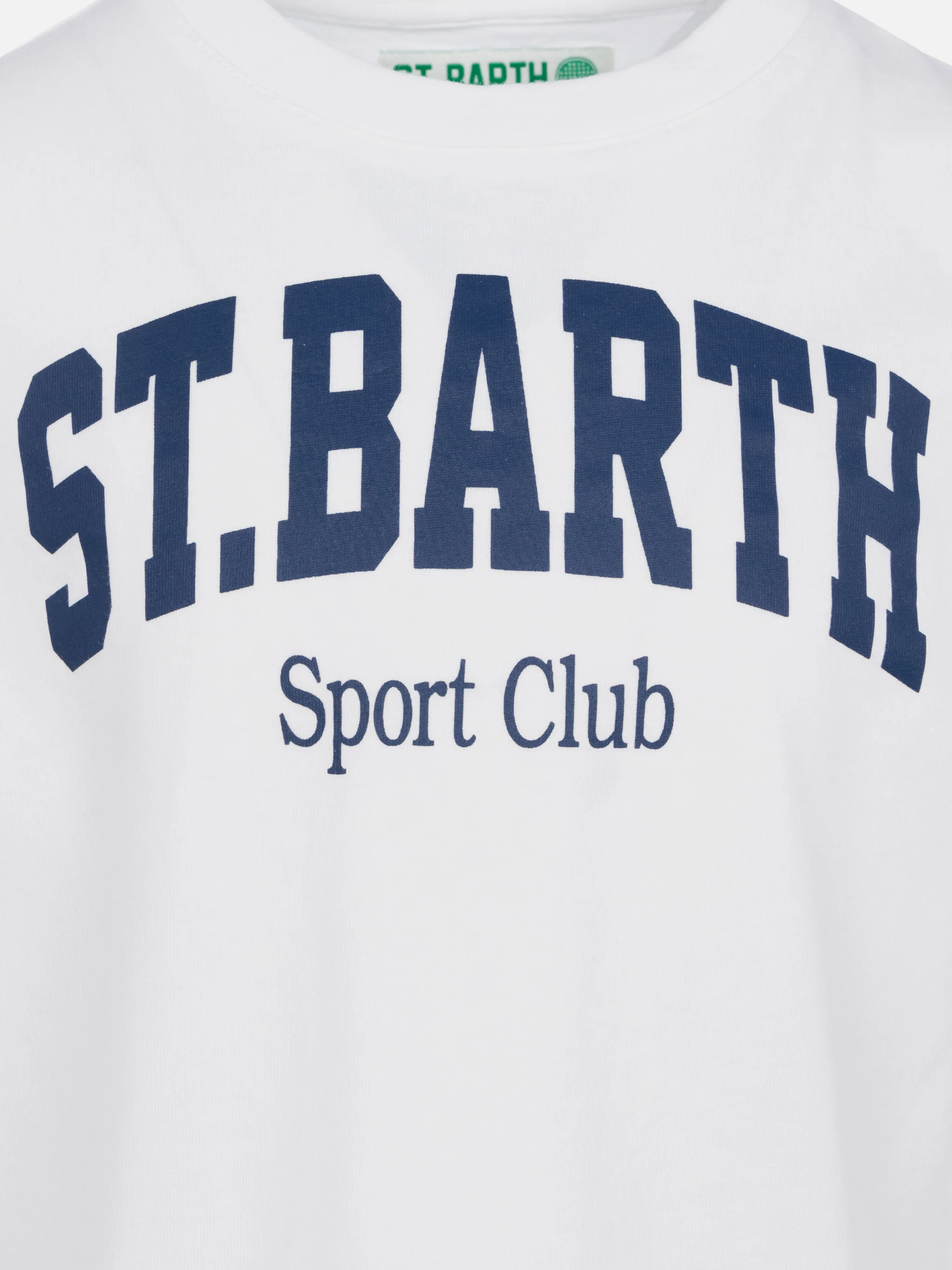 T-shirt in cotone con stampa St. Barth sport club - Image 2