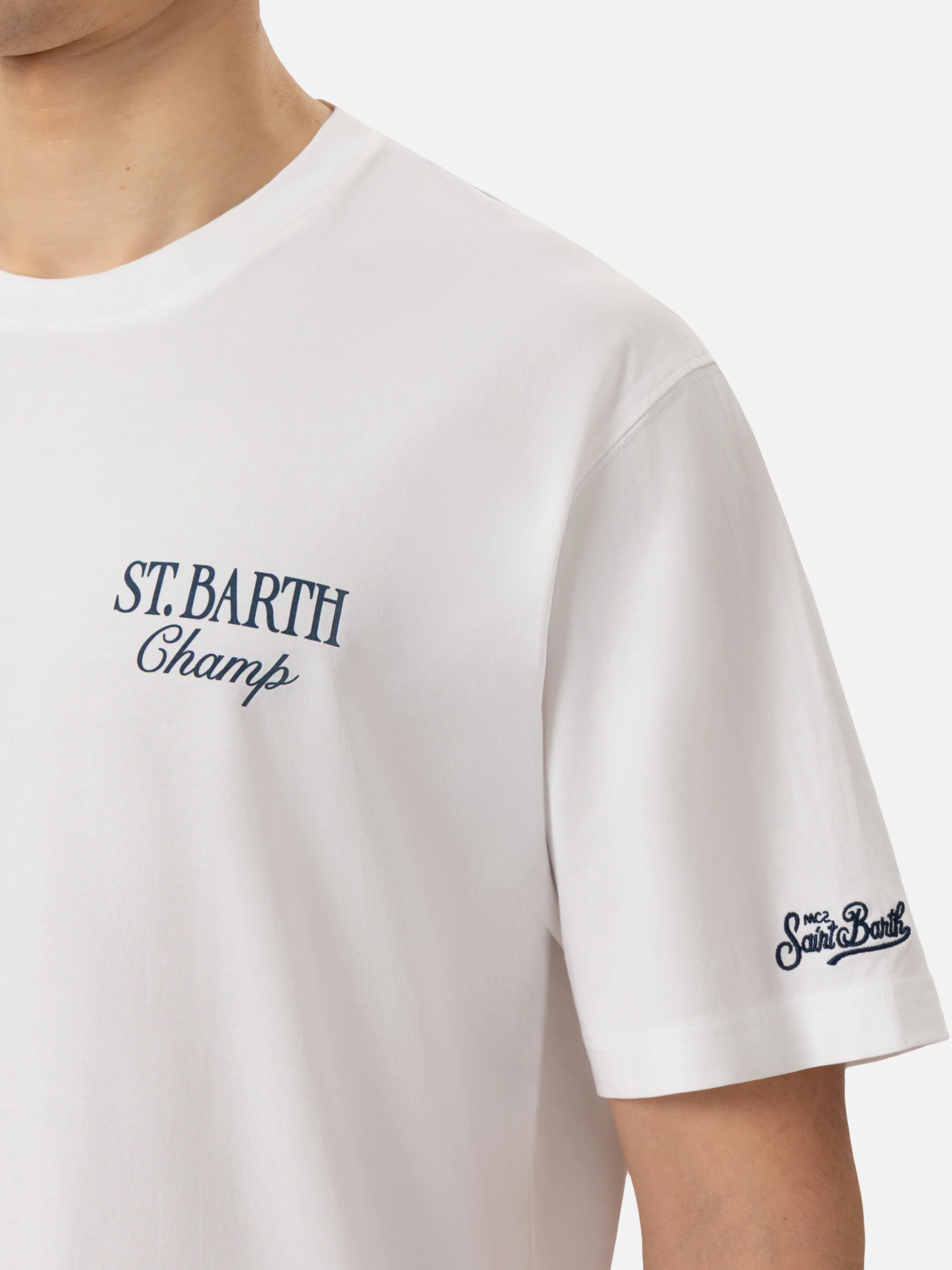 T-shirt Man stampa tennis St. Barth - Image 3