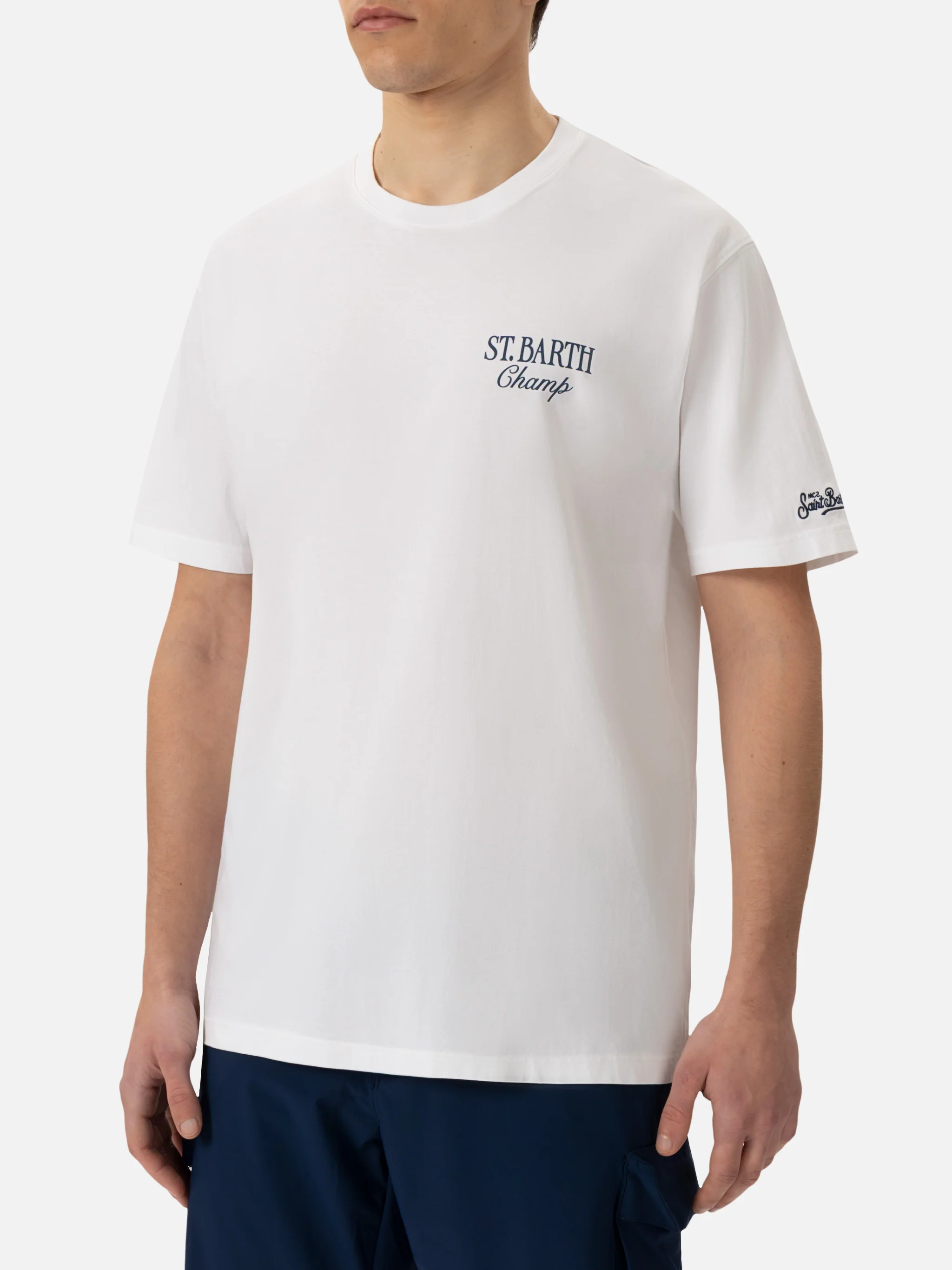 T-shirt Man stampa tennis St. Barth - Image 4