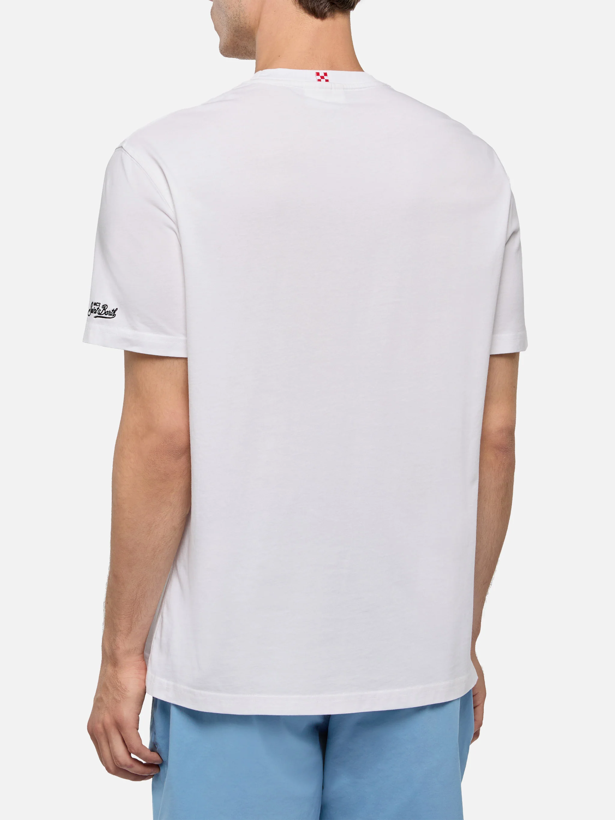 T-shirt Man ricamo To St. Barth with Ducati | Special Edition - Image 4