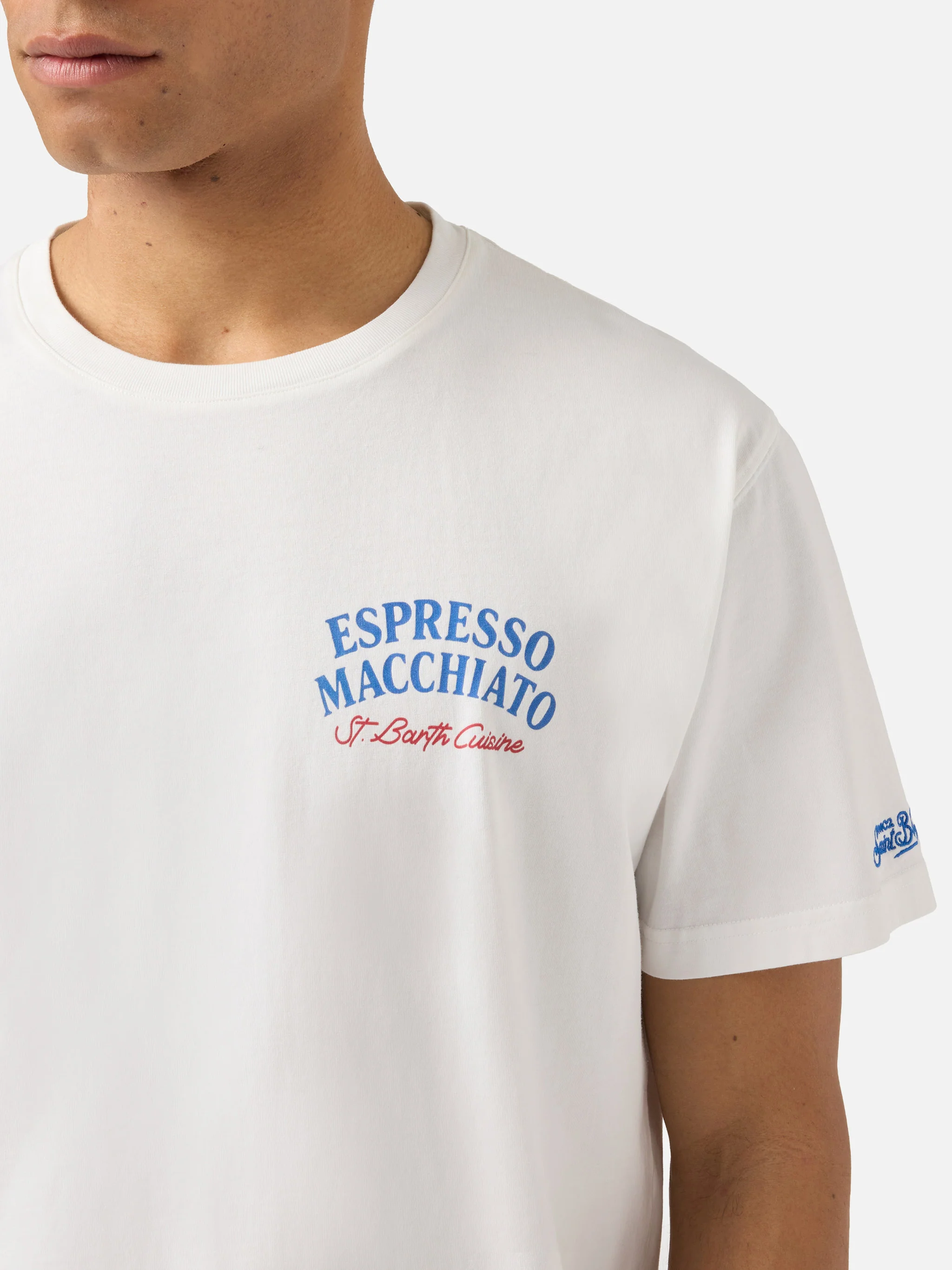 T-shirt Portland panna con stampa Espresso Macchiato - Image 2