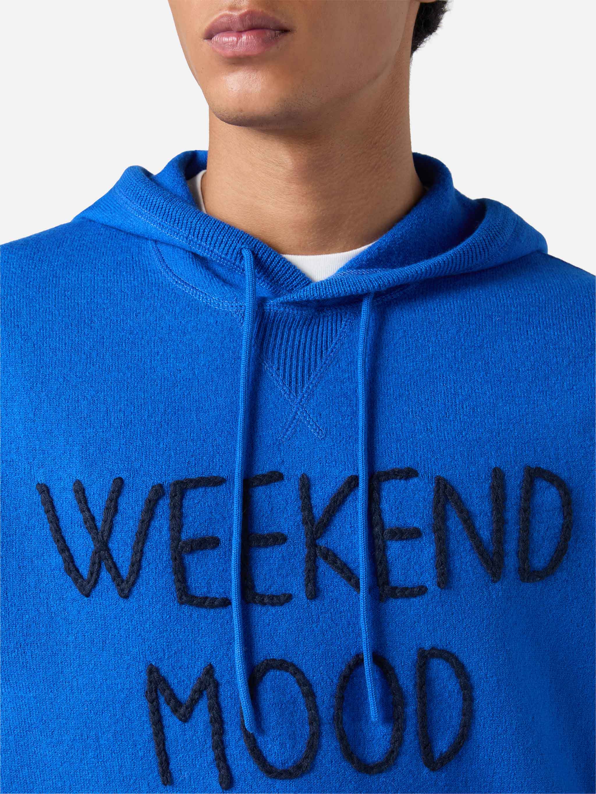 Maglione Jake con cappuccio e con ricamo Week-end Off - Image 2