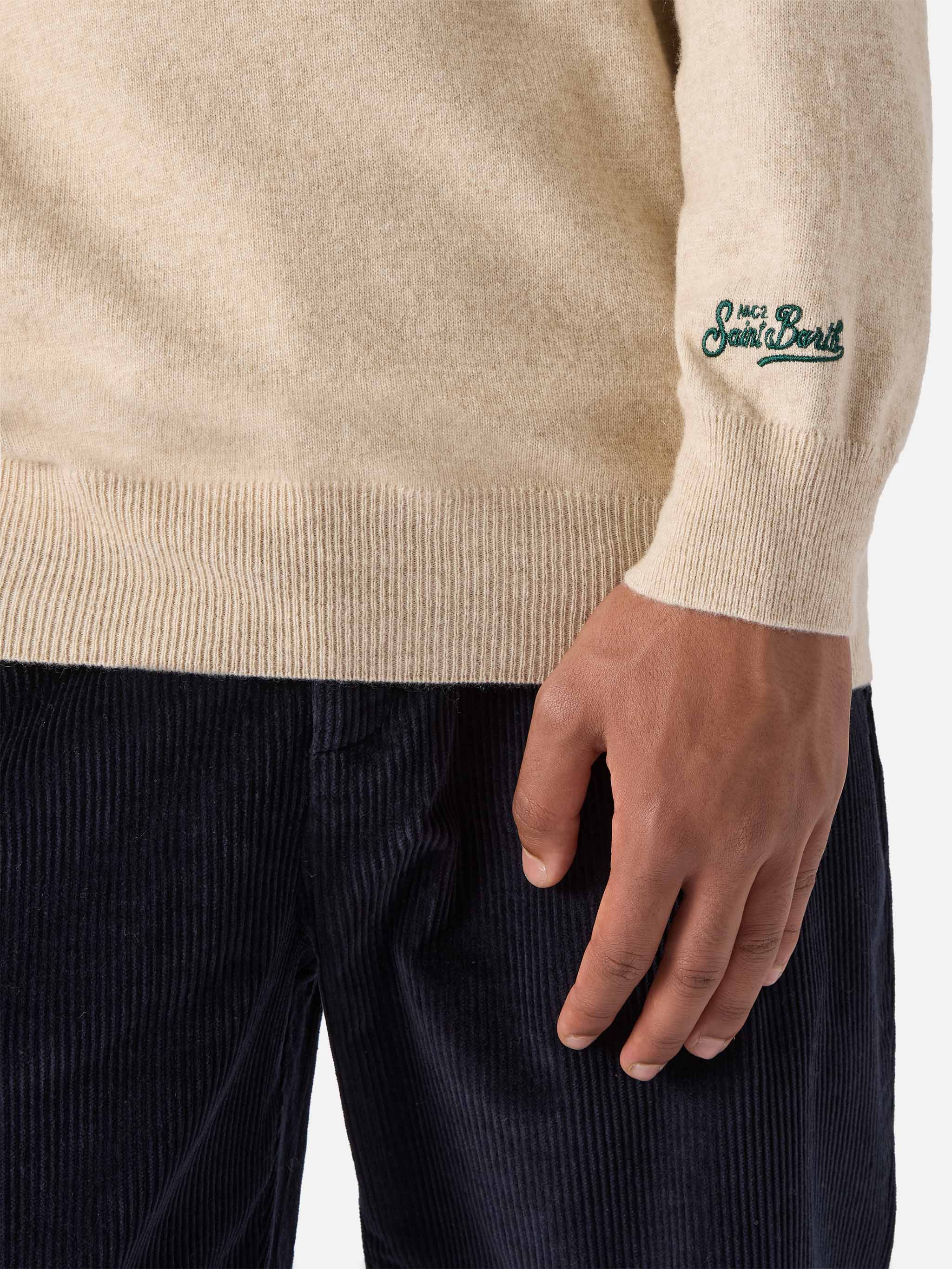 Maglione a girocollo Heron Light con ricamo 19 gradi. Praticamente Marocco in primavera! | YUPPIES SPECIAL EDITION - Image 3
