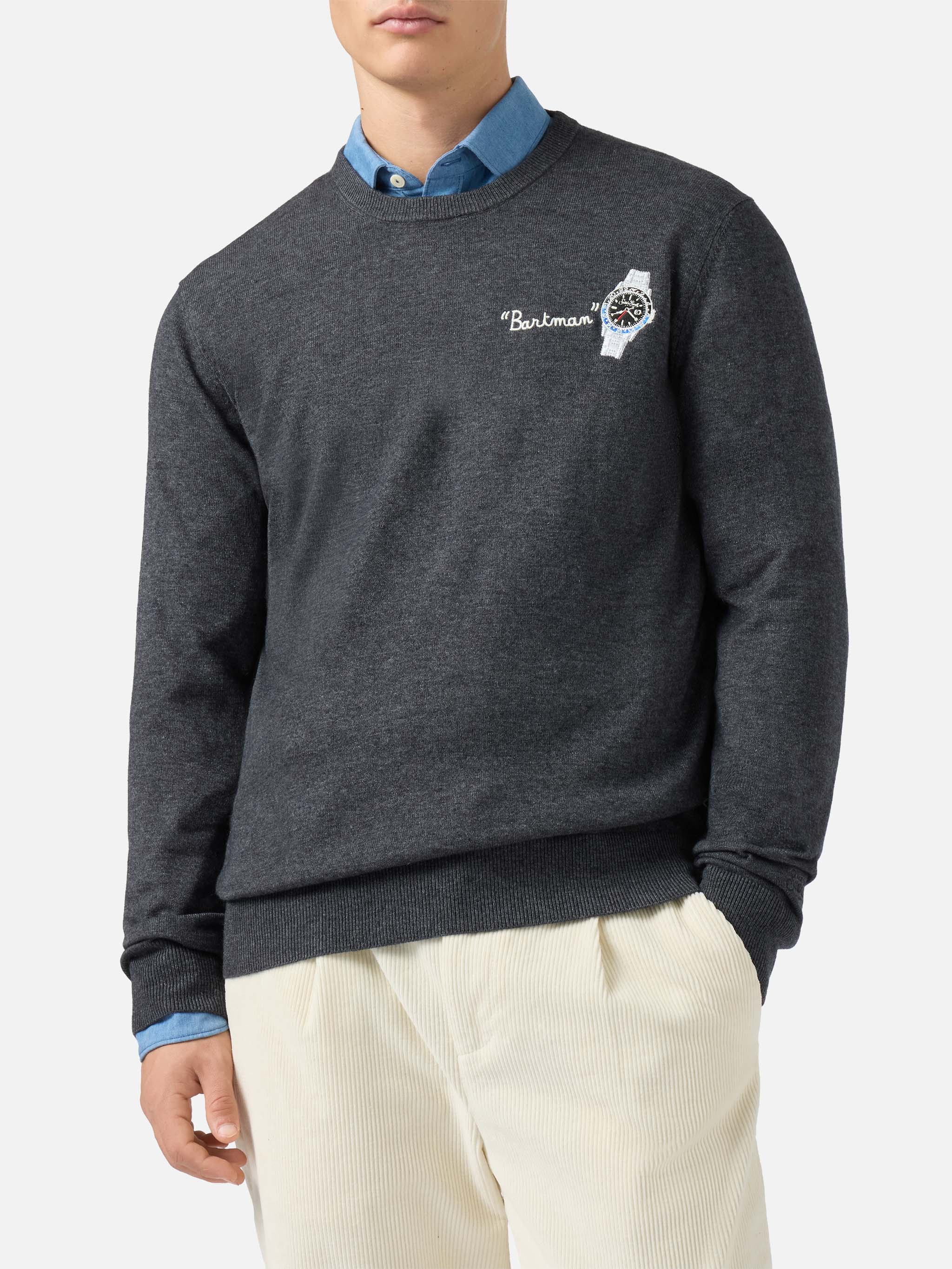 Maglia Heron Light ricamo Bartman - Image 2