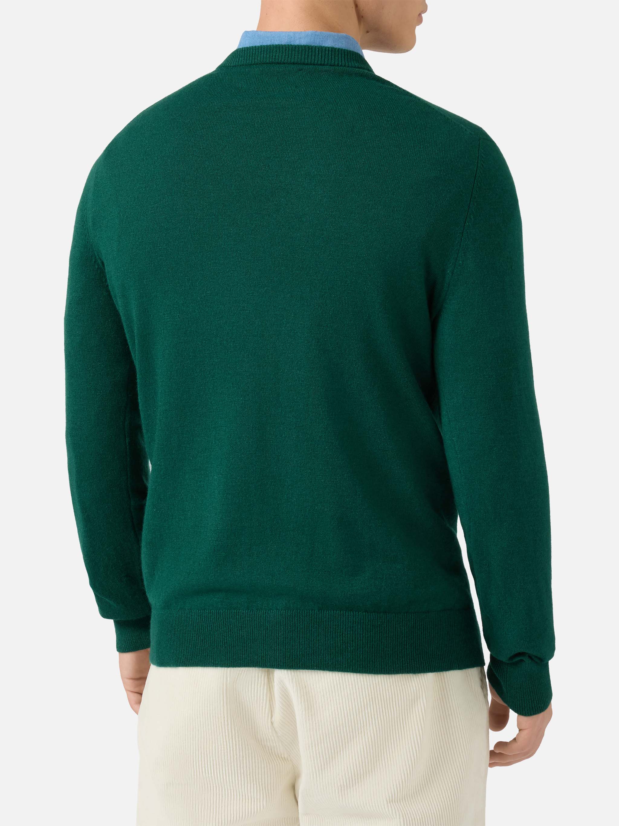 Maglione a girocollo Heron Light con ricamo Busy from day to night - Image 4
