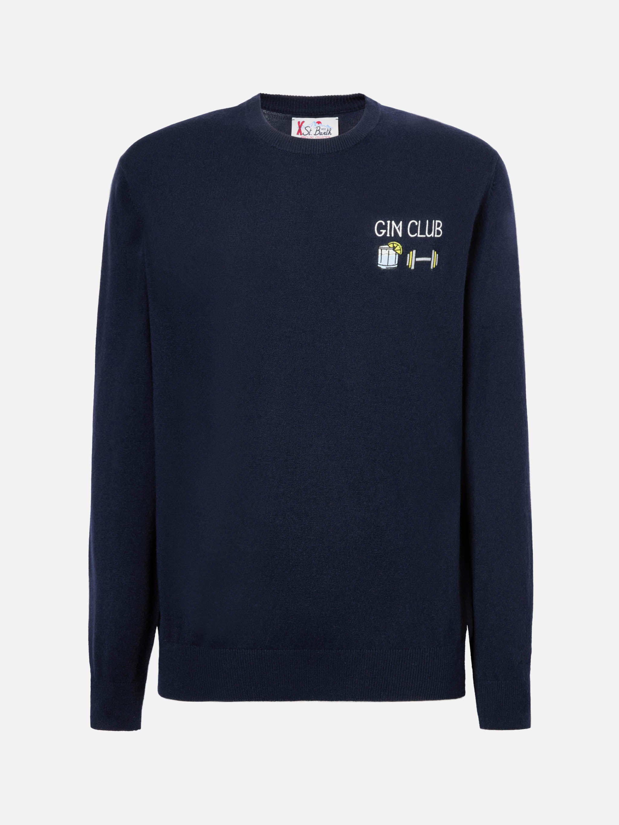 Maglione a girocollo Heron Light con ricamo Gin Club - Image 5