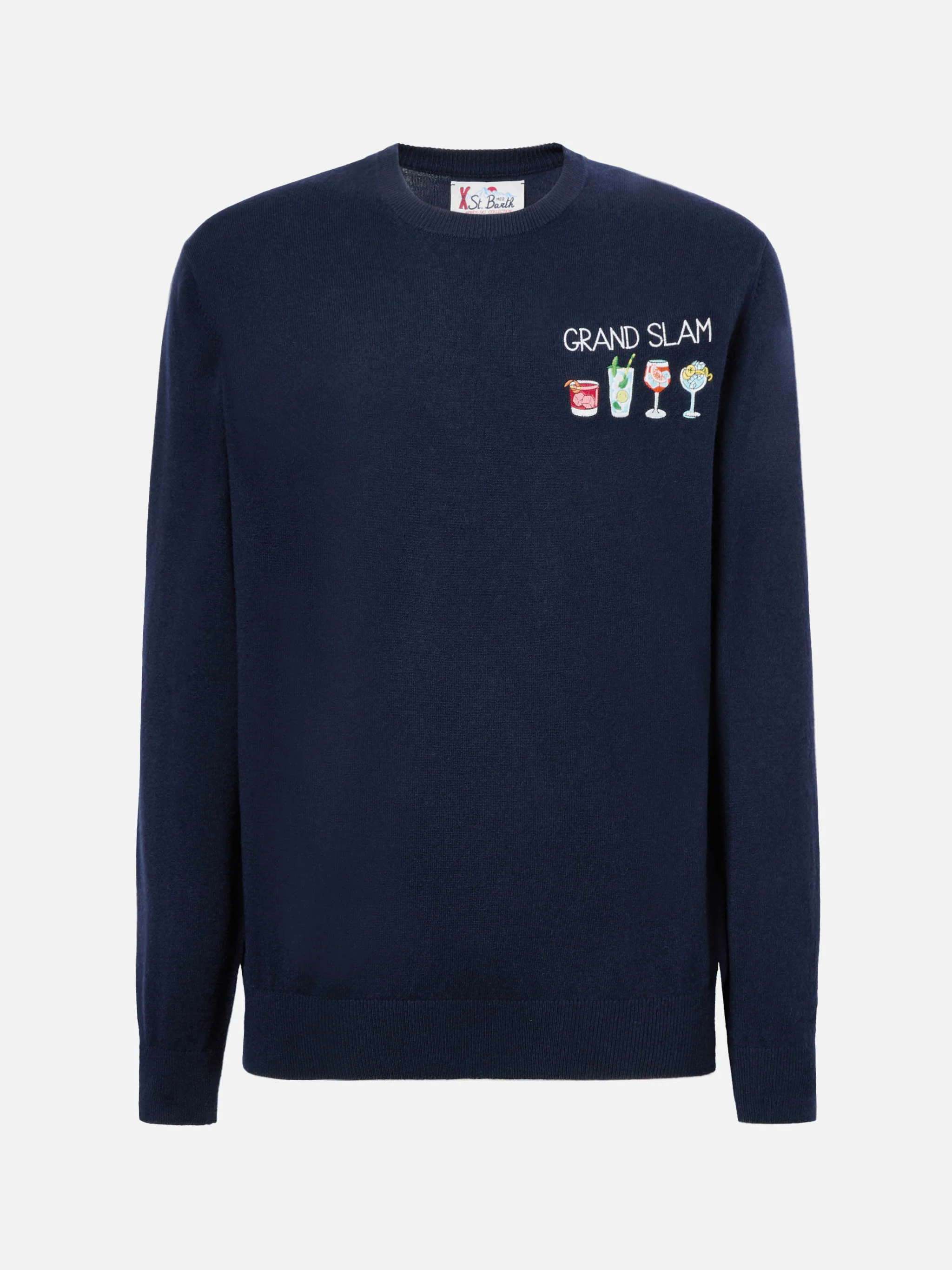 Maglione a girocollo Heron Light con ricamo Grand Slam - Image 5