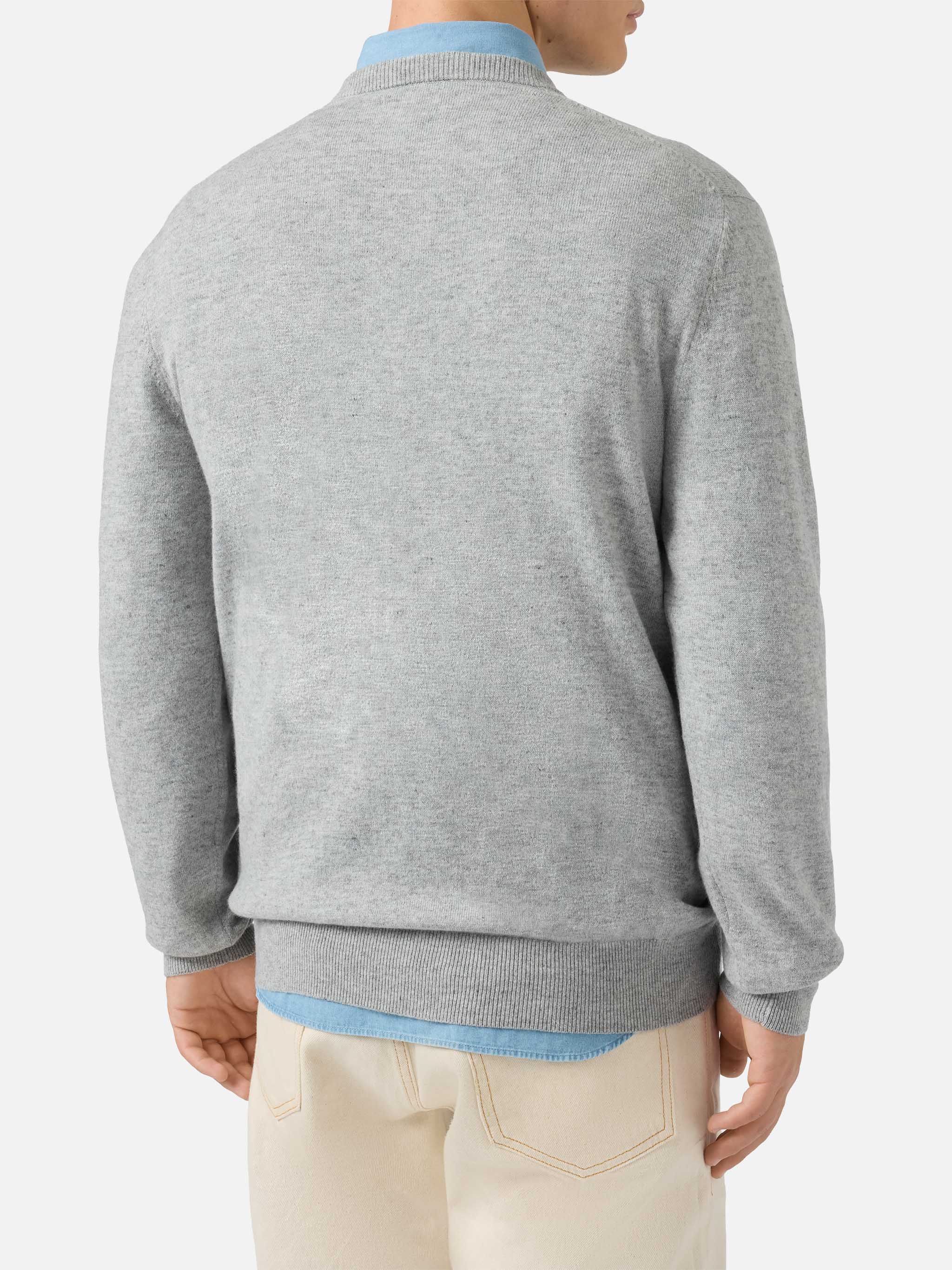 Maglione a girocollo Heron Light con ricamo Life is too short for sport - Image 4